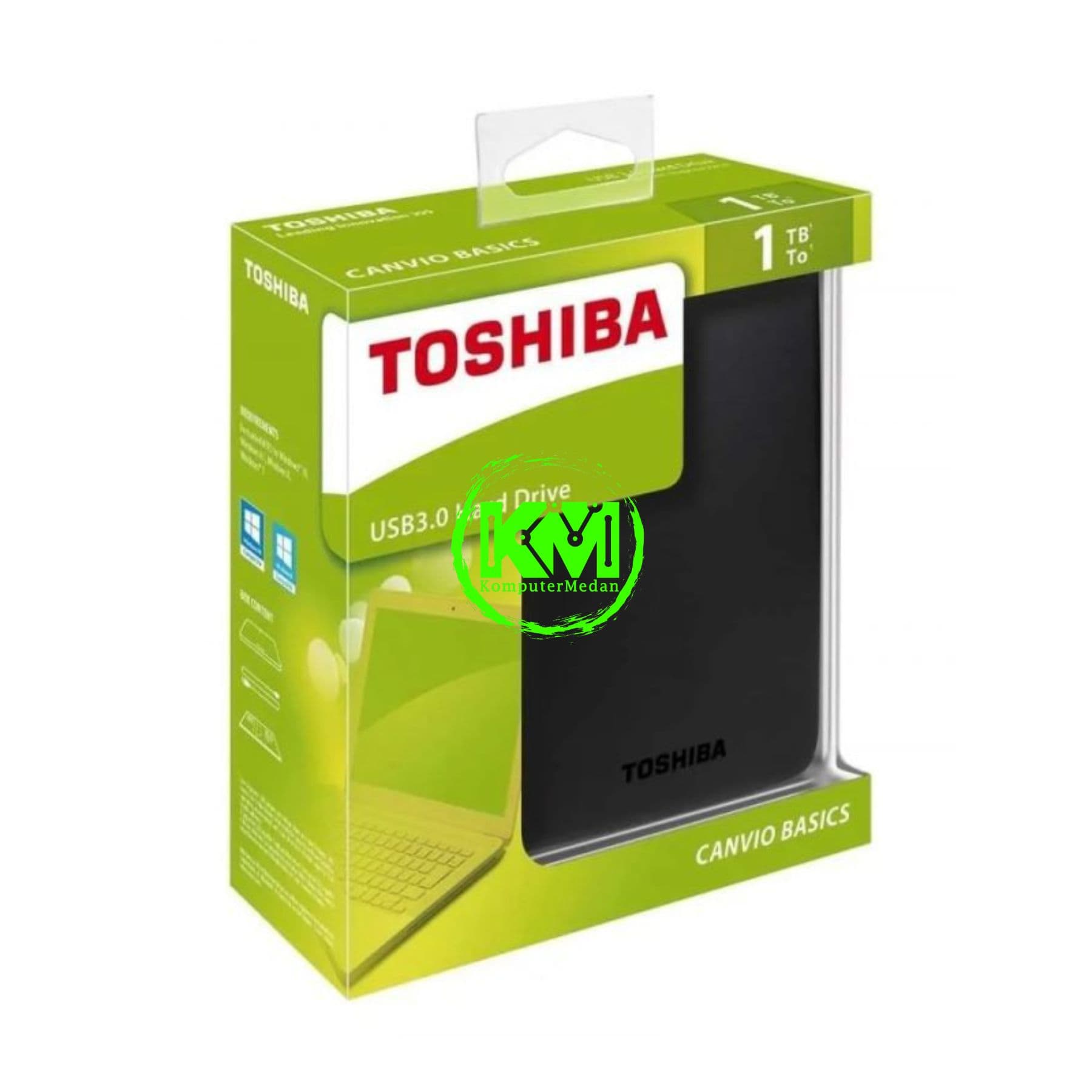 TOSHIBA 1TB EXTERNAL HDD - NP - Image 1