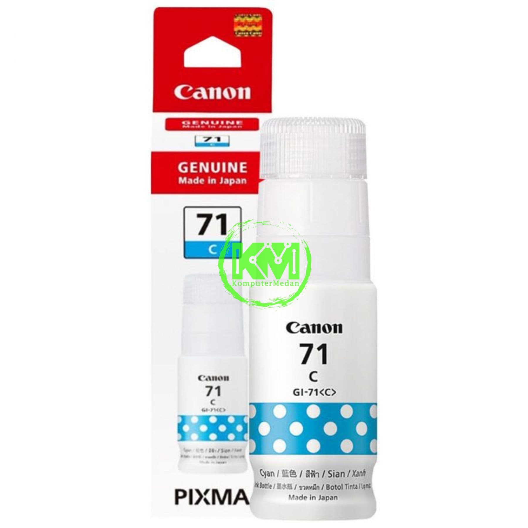 CANON TINTA PRINTER PG71 (BLACK,CYAN,MAGENTA,YELLOW) - Image 3