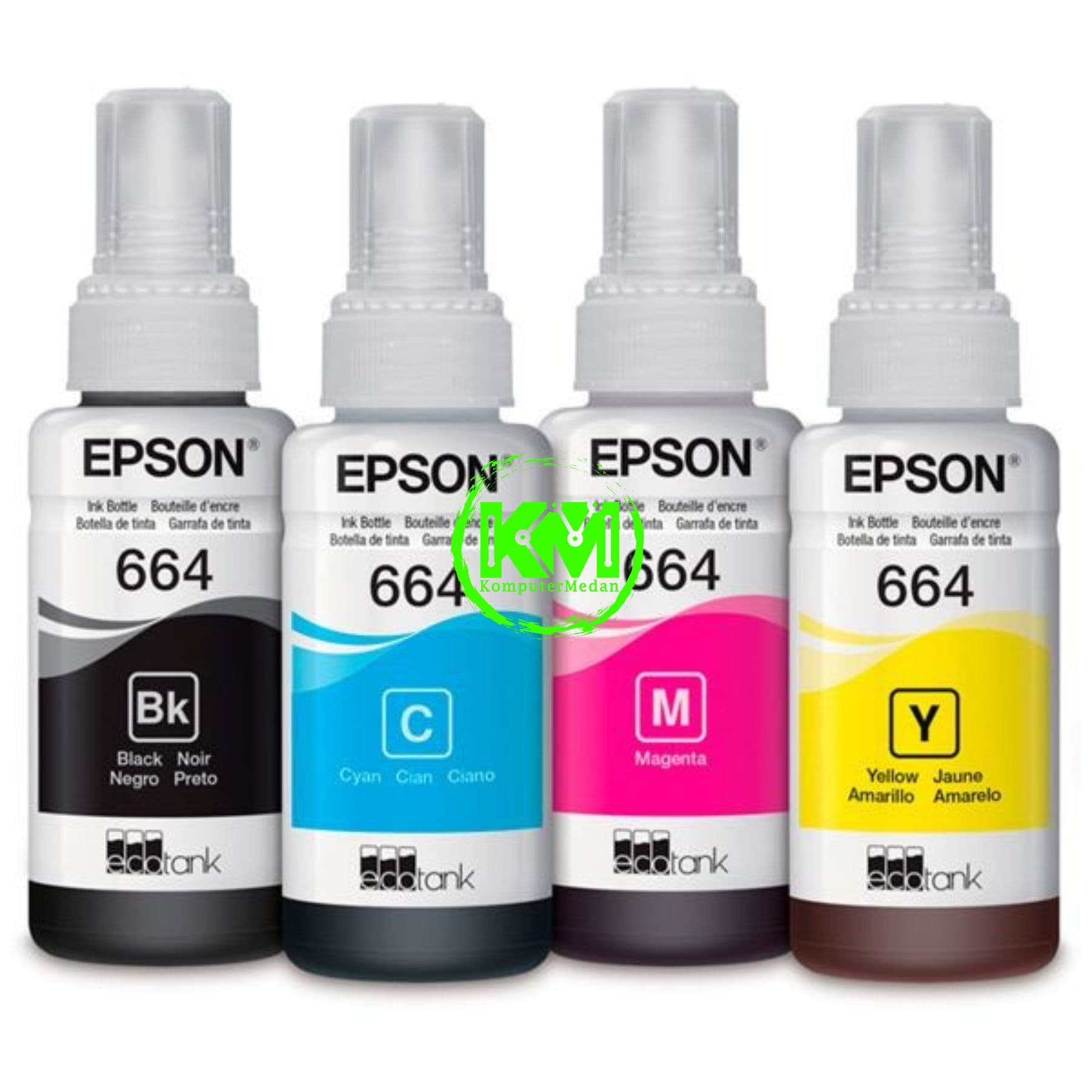 EPSON TINTA PRINTER 664 (BLACK,CYAN,MAGENTA,YELLOW) - Image 2