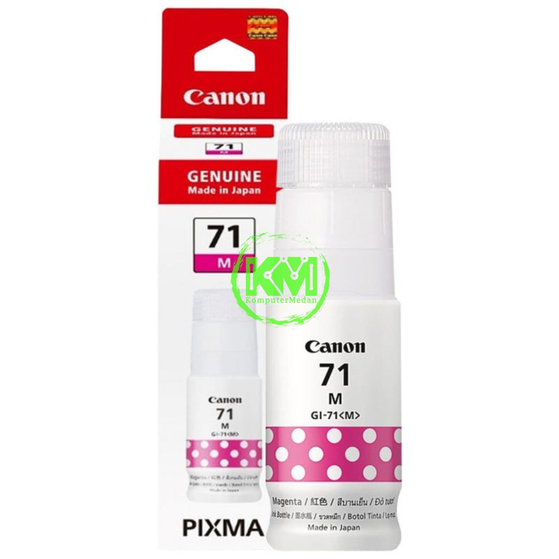 CANON TINTA PRINTER PG71 (BLACK,CYAN,MAGENTA,YELLOW) - Image 4