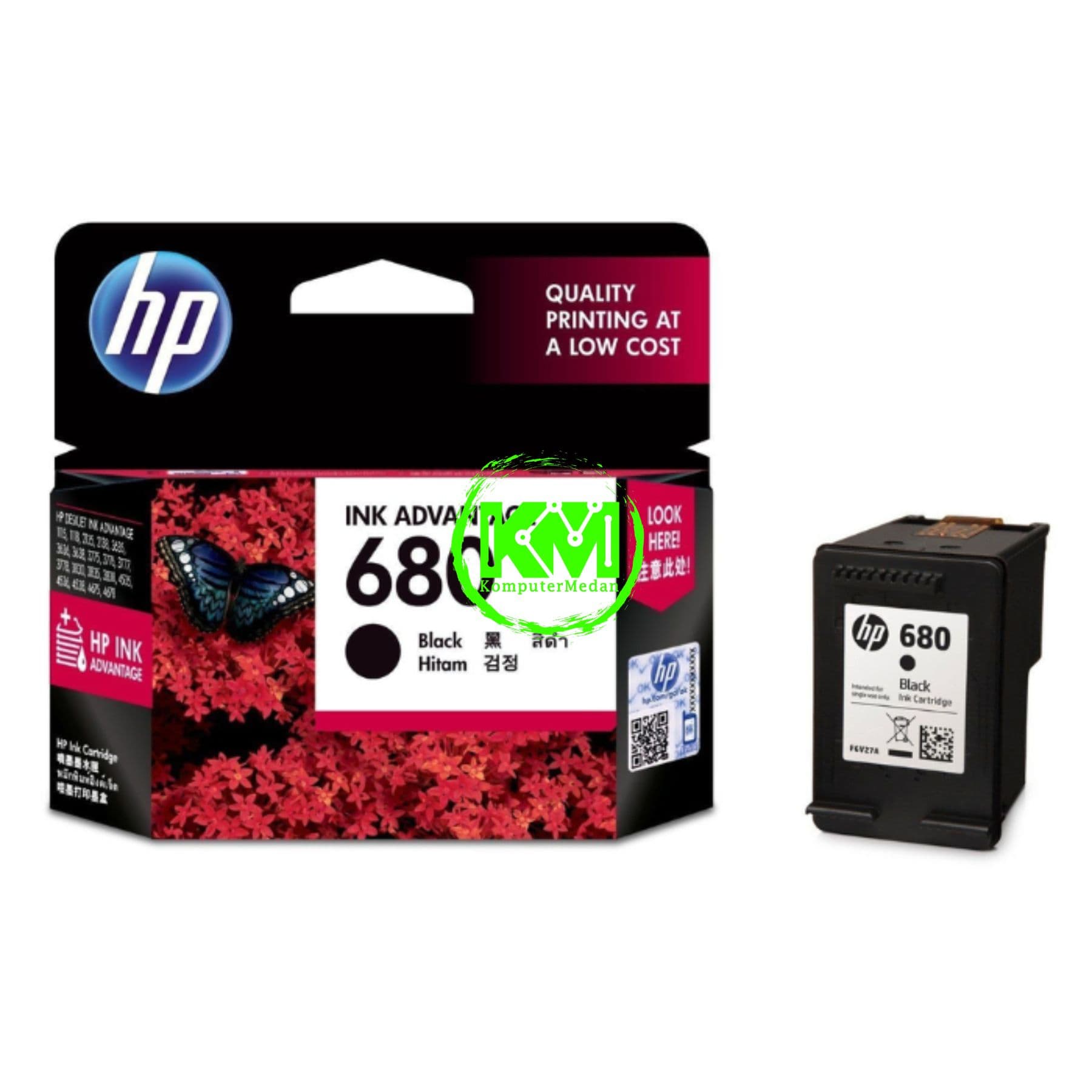 HP CARTRIDGE 680 BLACK PRINTER