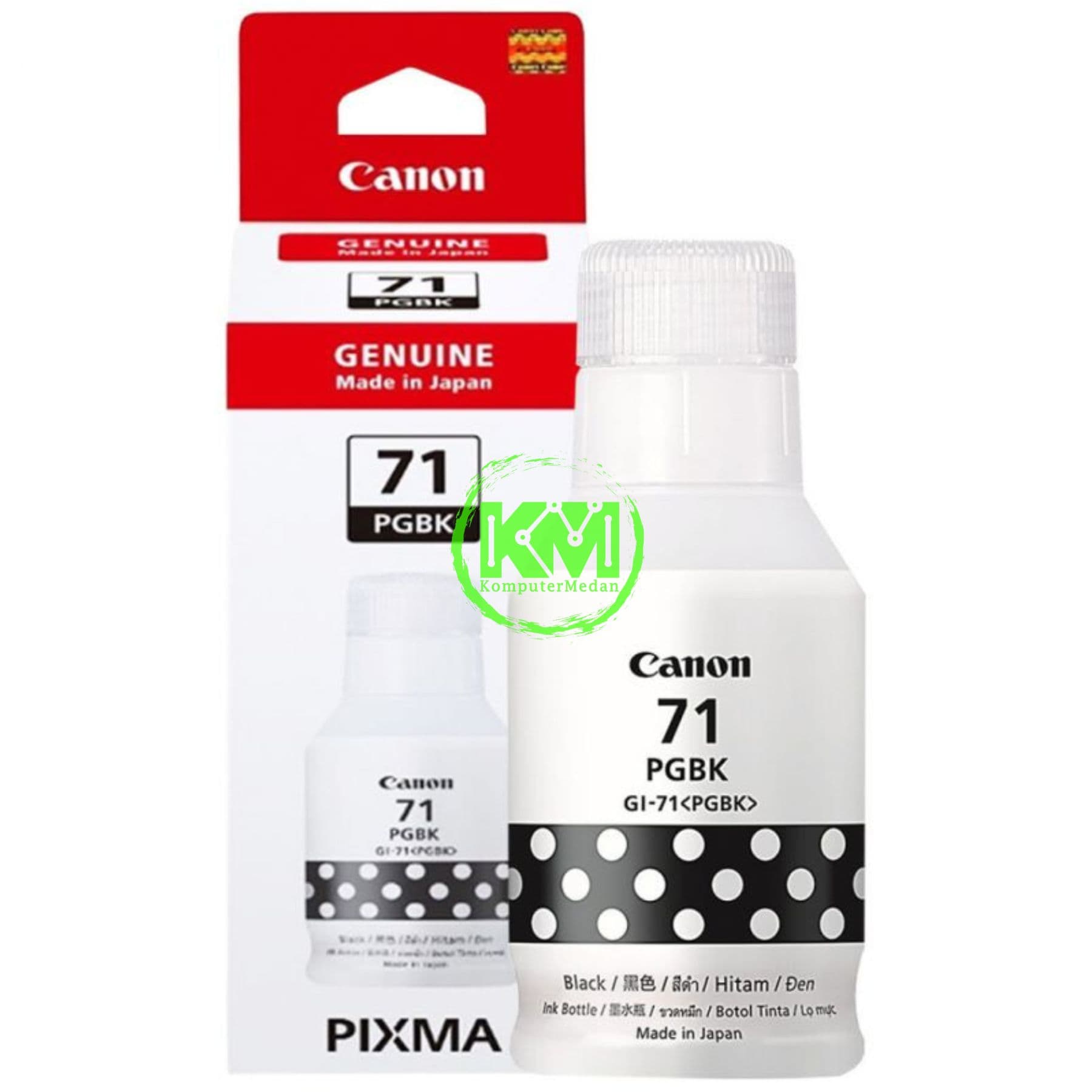 CANON TINTA PRINTER PG71 (BLACK,CYAN,MAGENTA,YELLOW) - Image 2