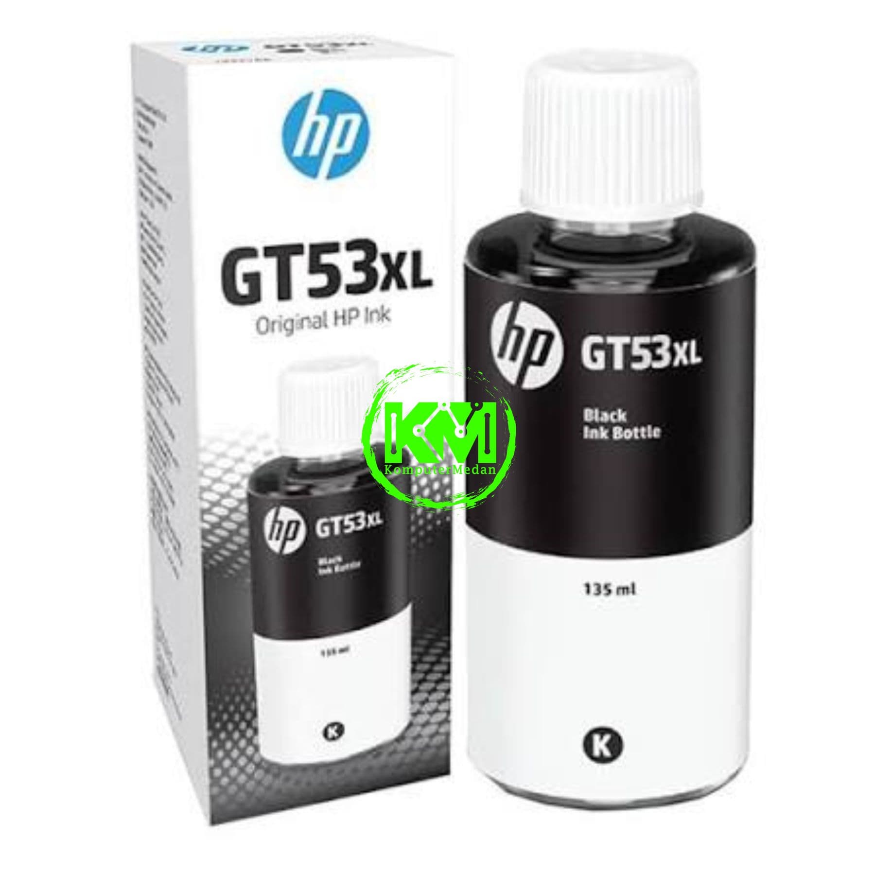 HP TINTA PRINTER GT53XL BLACK 135ML - Image 1