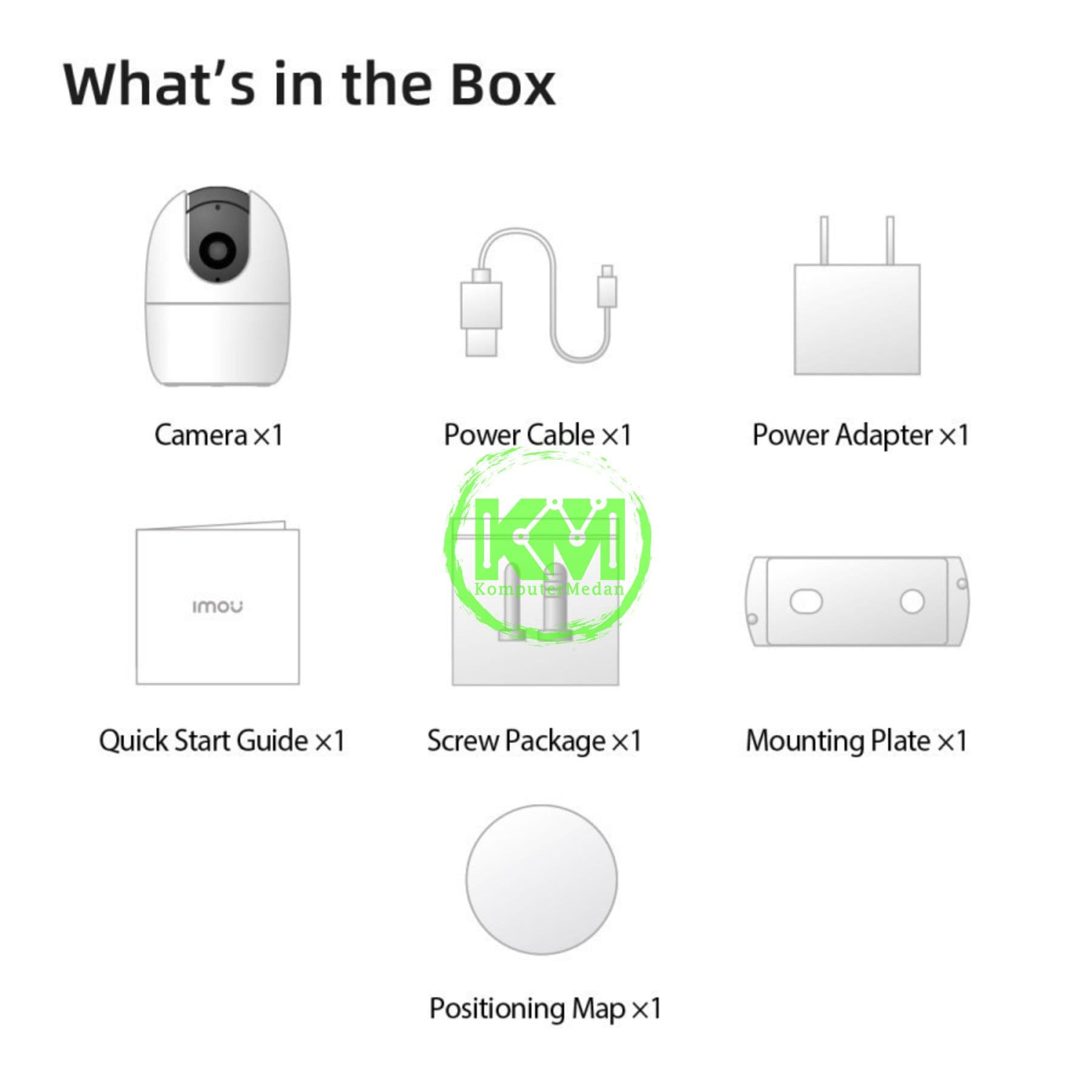 IMOU RANGER A1 2MP IPC-A22EP-G-V2 SMART HOME CAMERA - Image 3