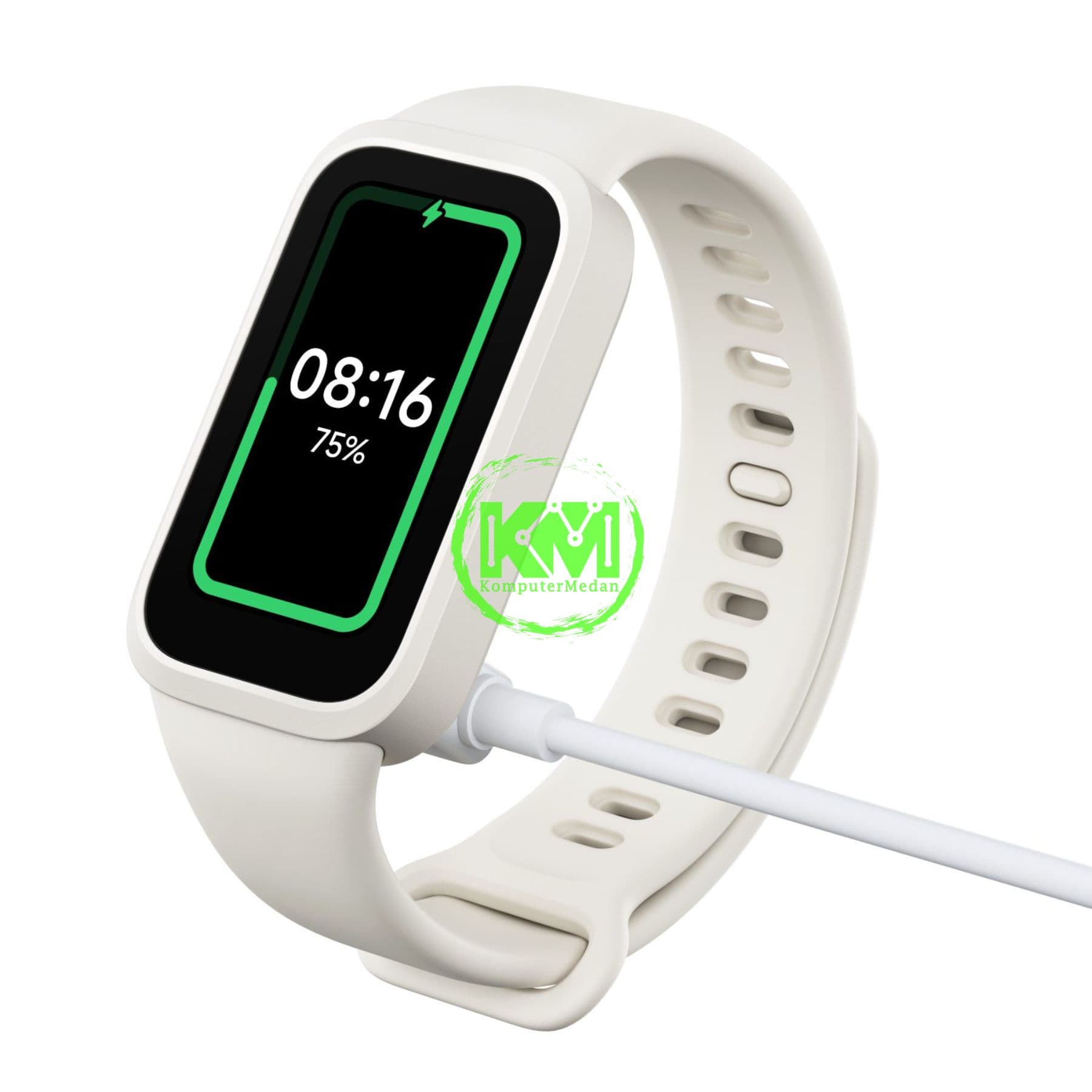 XIAOMI SMART BAND 9 ACTIVE - BEIGE WHITE - Image 3