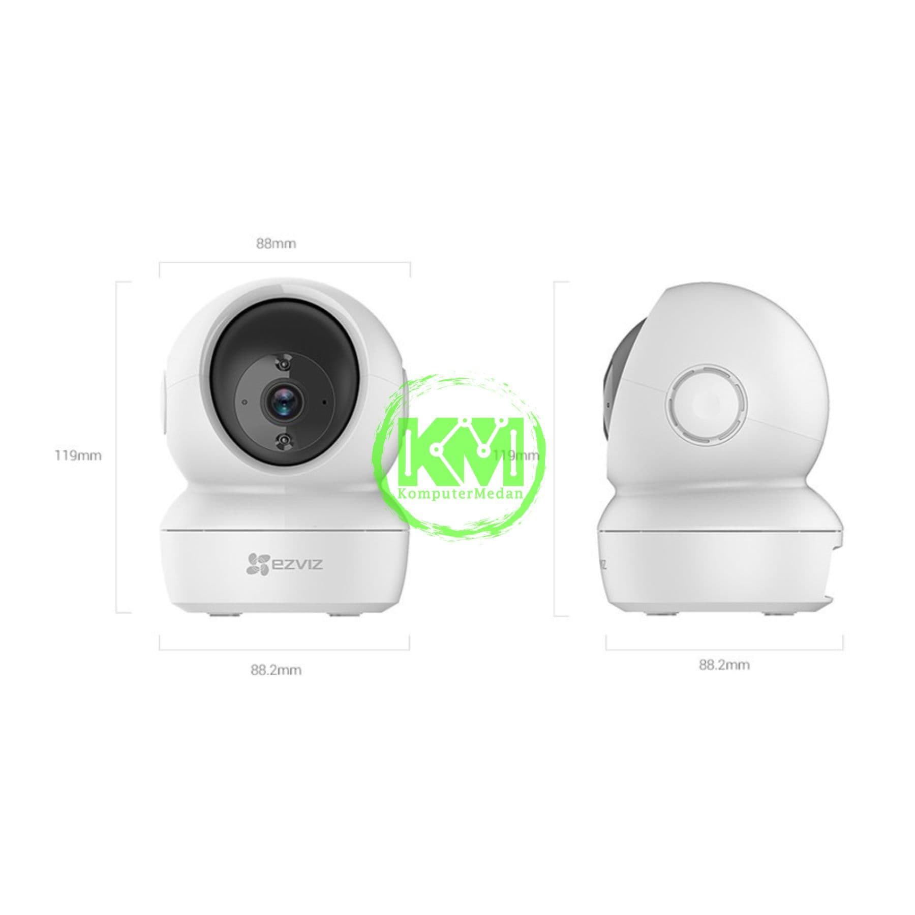EZVIZ C6N 1080P 2MP SMART HOME CAMERA - Image 2