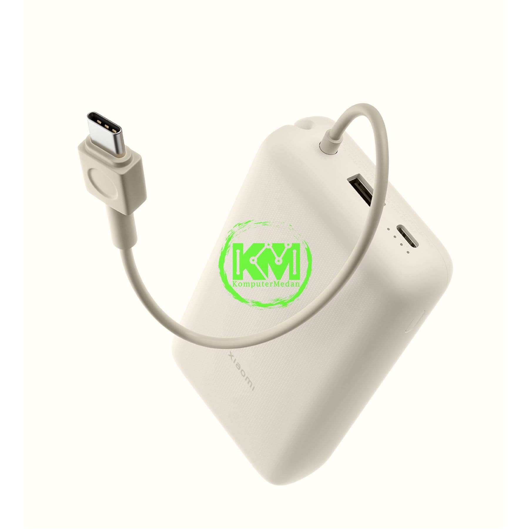XIAOMI 33W POWER BANK 20000 MAH INTEGRATED CABLE - TAN - Image 3