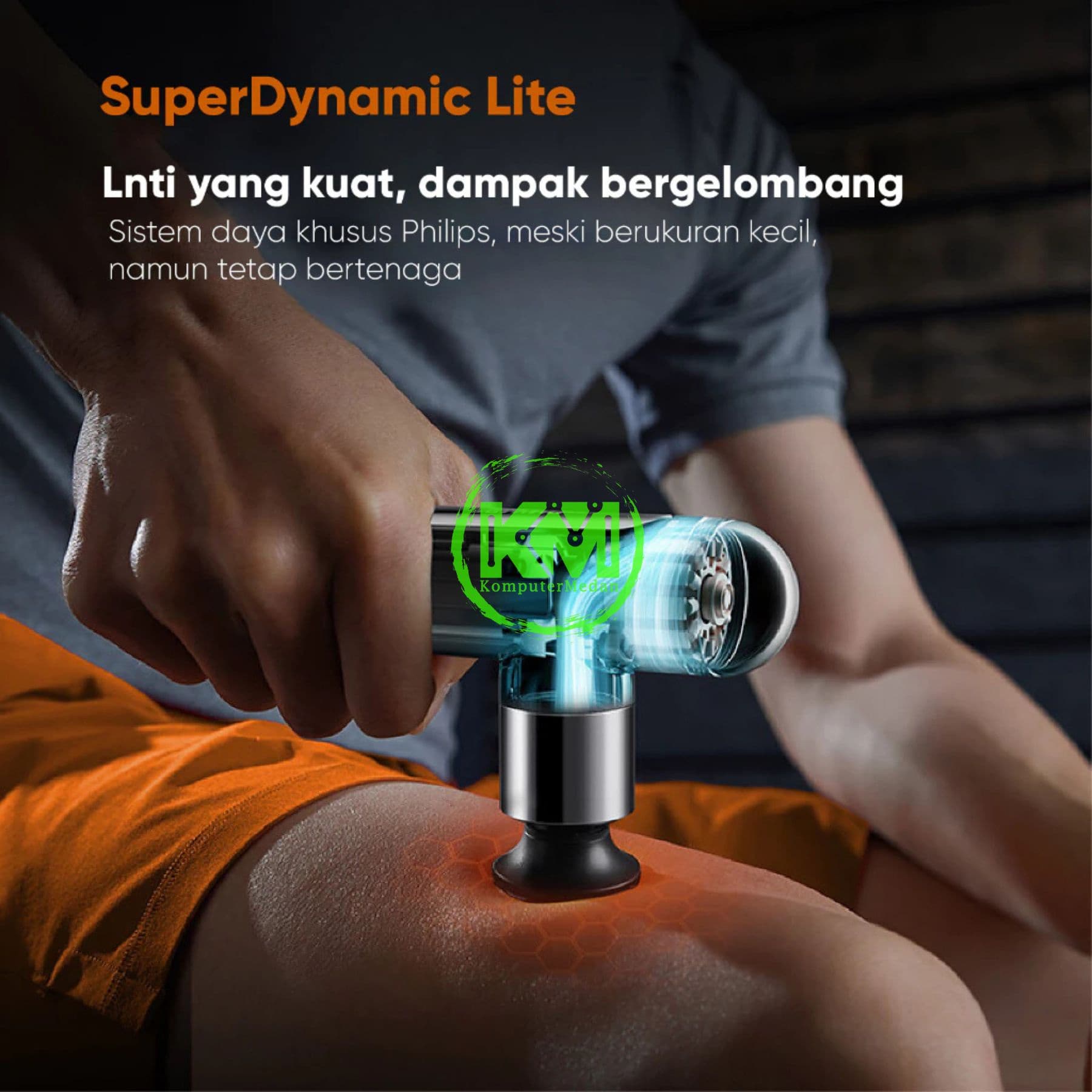 PHILIPS MASSAGE GUN WARM THE SKIN - PPM7303 - Image 3