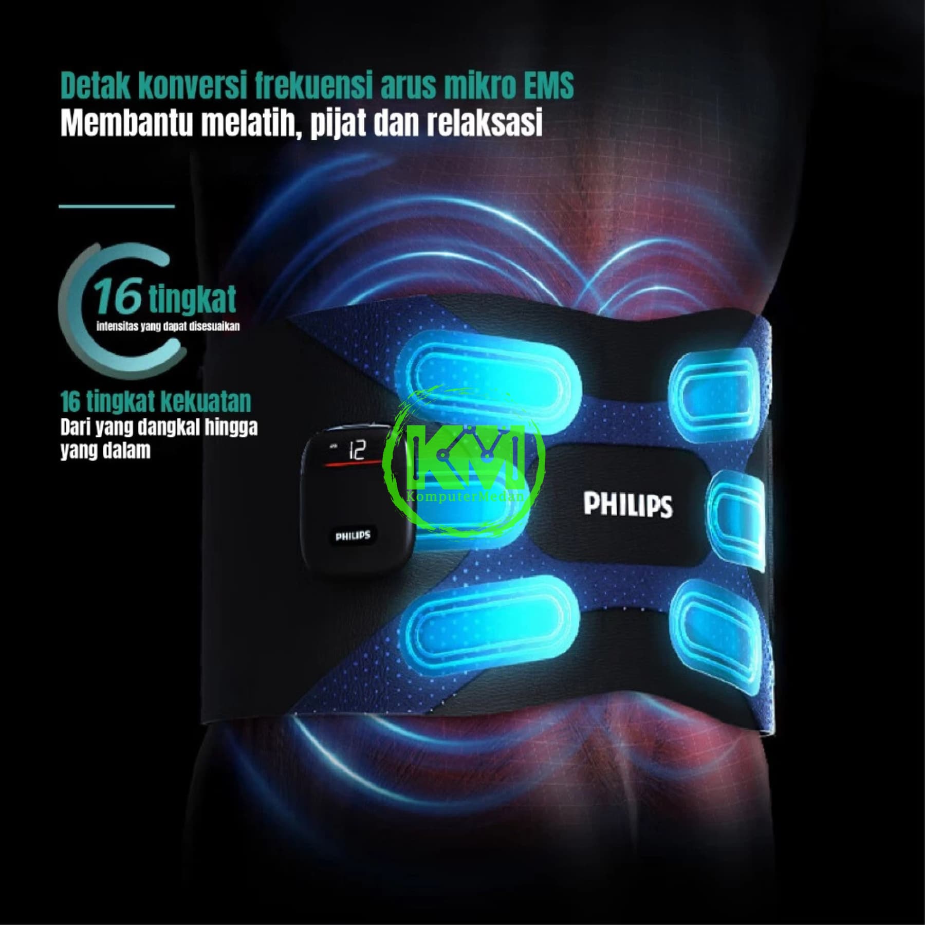 PHILIPS MASSAGER WAIST - PPM4331 - Image 3