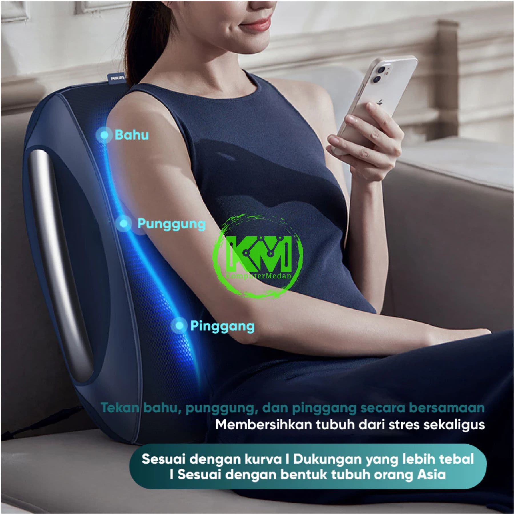PHILIPS MASSAGE BACK/WAIST - PPM4501 - Image 2