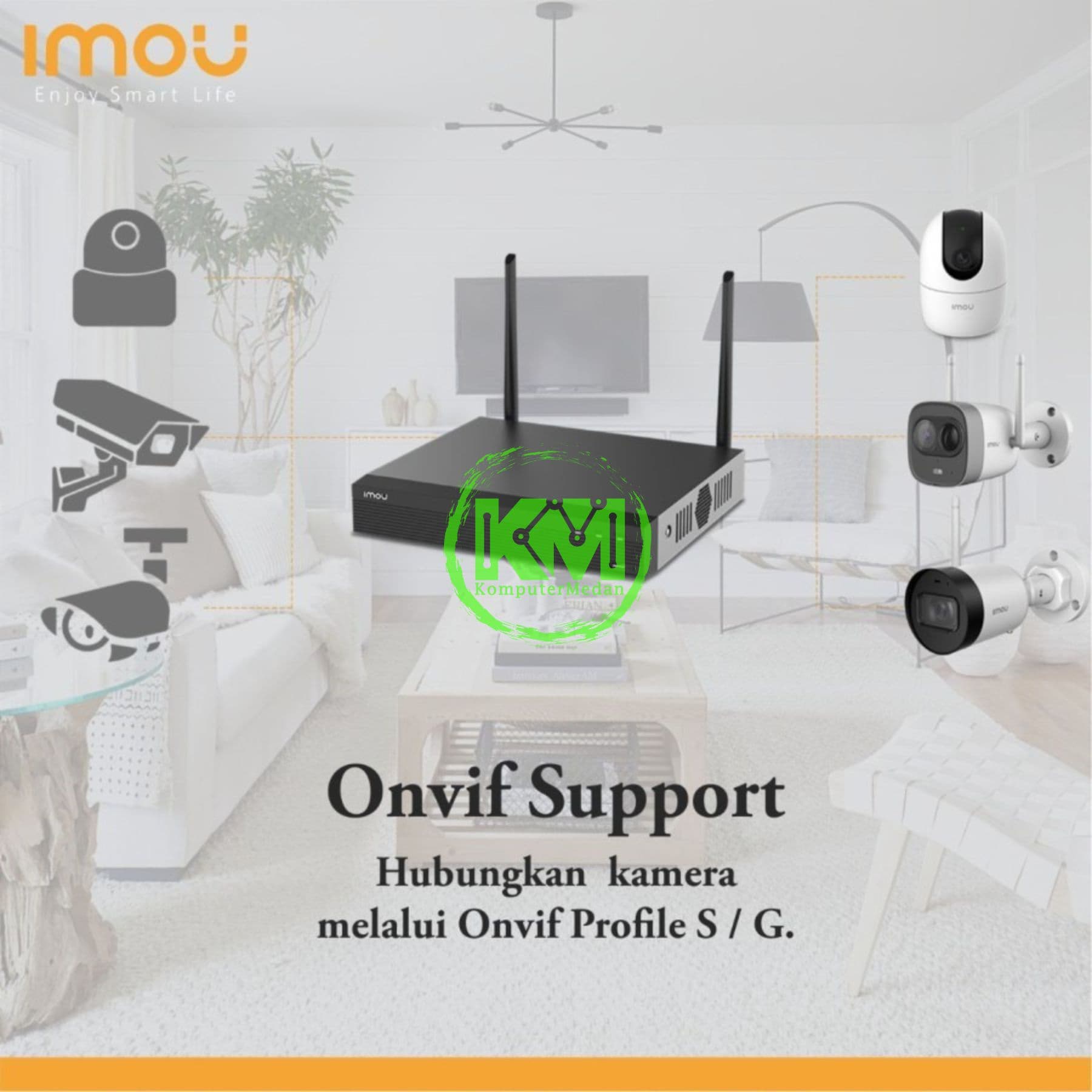 IMOU NVR1108HS-W-S2 1080P 8CH WIRELESS ROUTER - Image 5