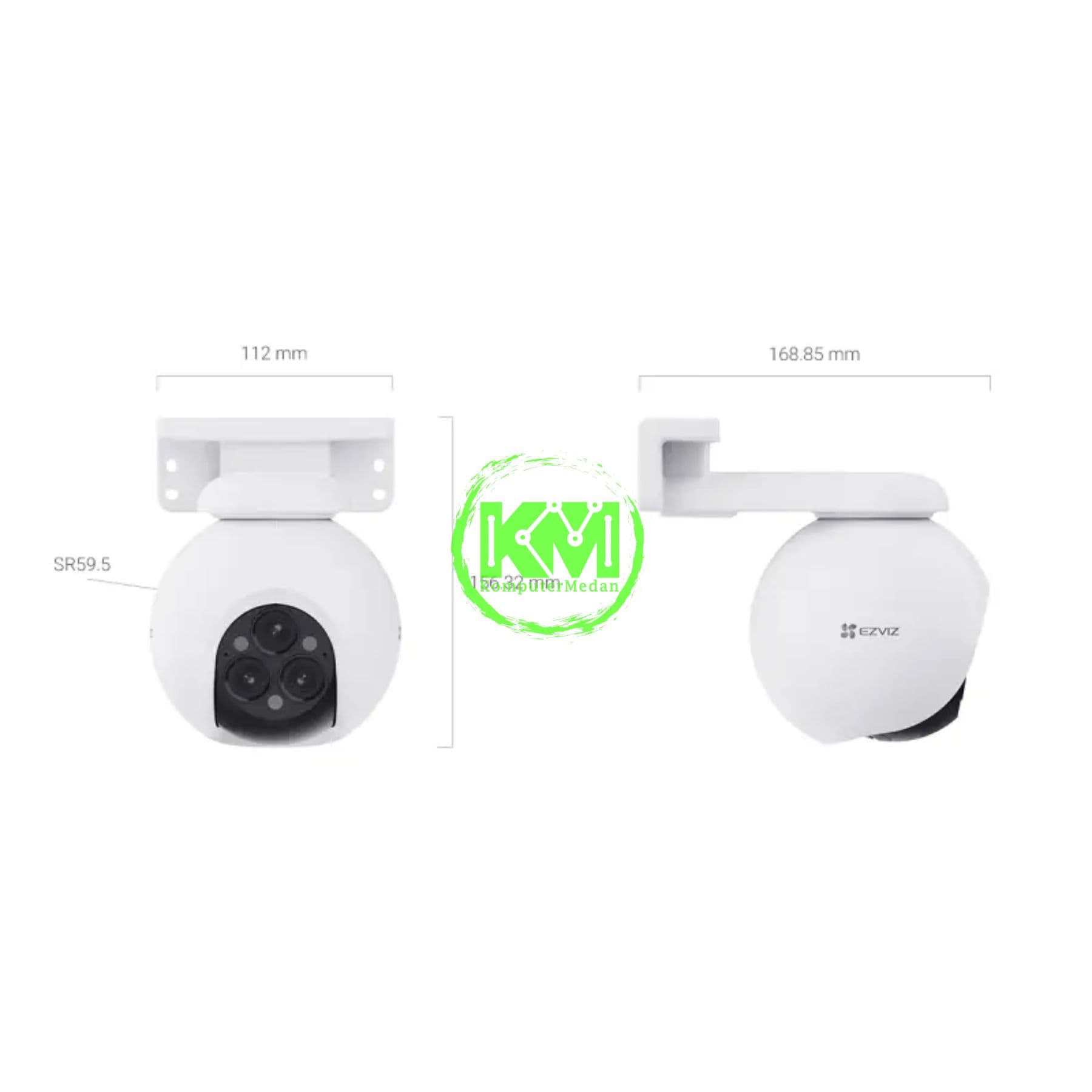 EZVIZ H80F 4+4+4MP SMART HOME - Image 3