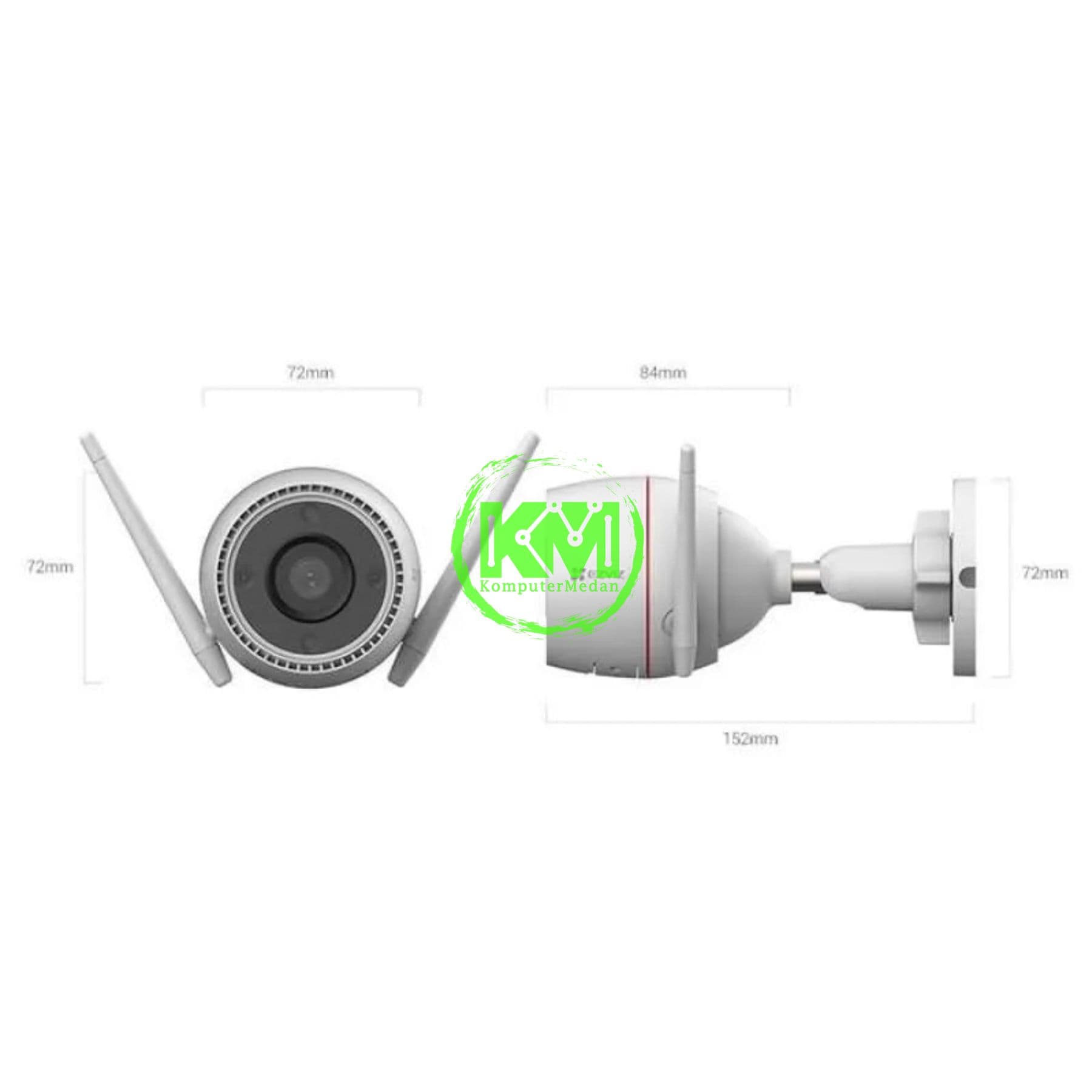 EZVIZ H3C 4MP OUTDOOR SMART HOME - Image 2