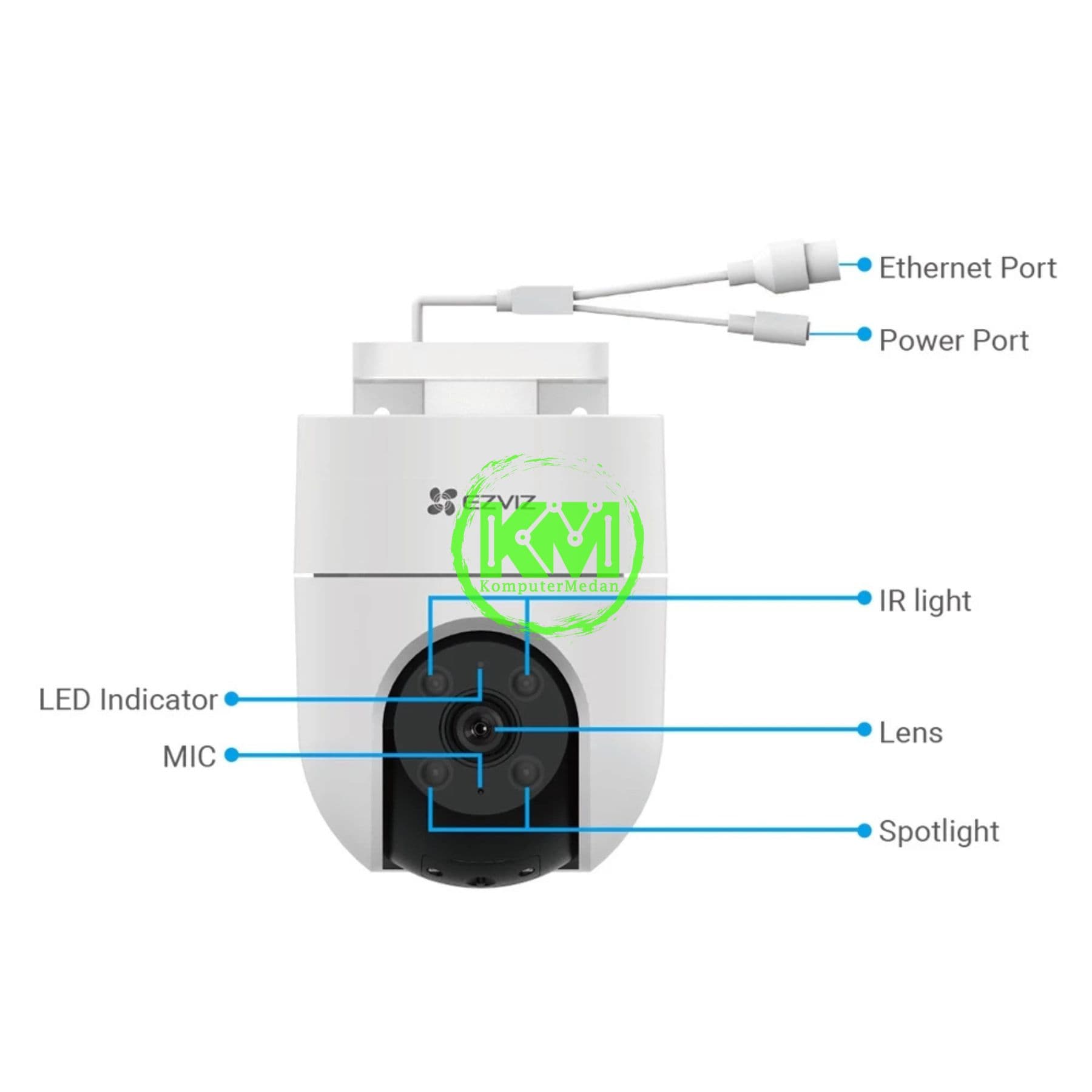 EZVIZ CS-H8C 2MP OUTDOOR SMART HOME - Image 5