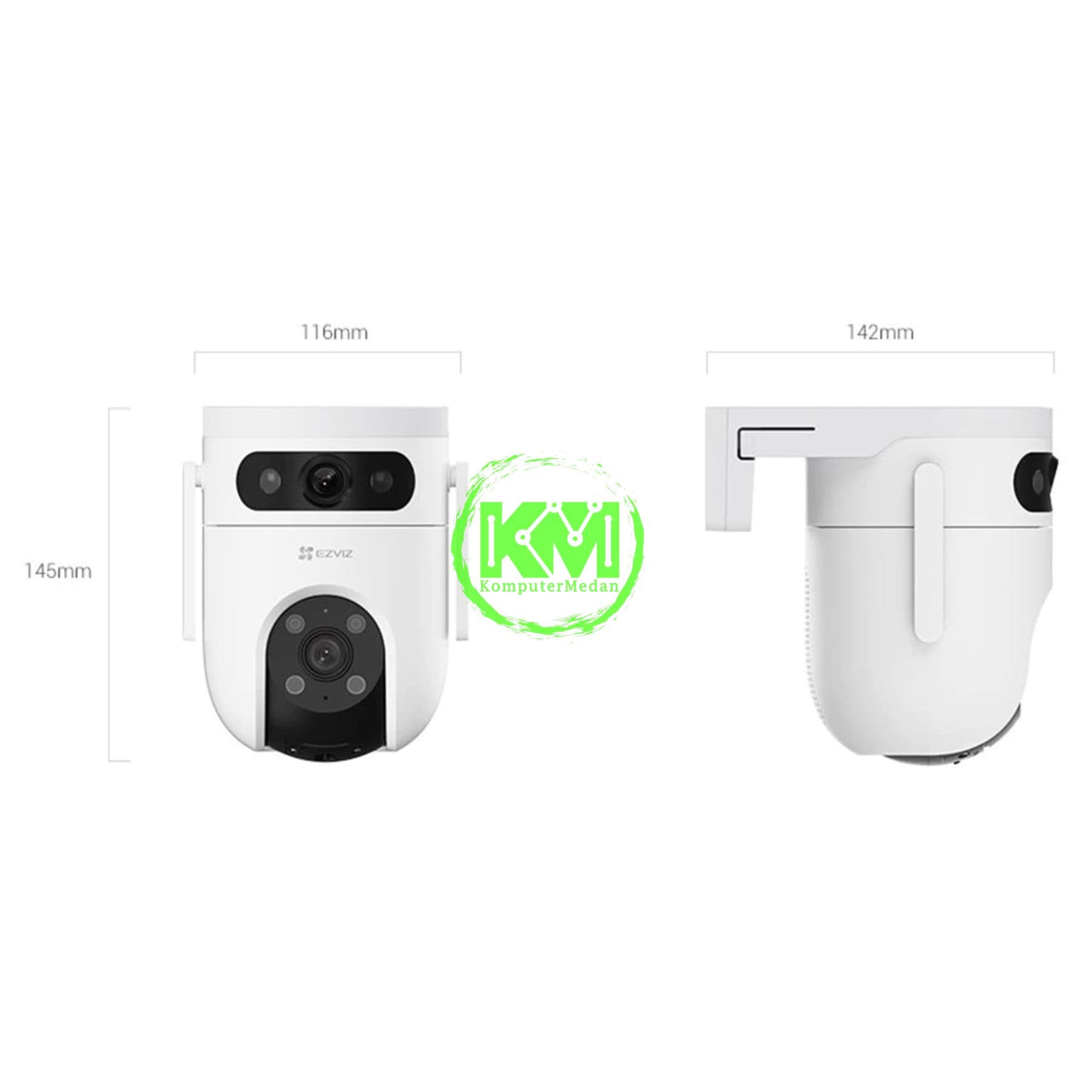 EZVIZ H9C 5MP 2K DUAL LENS SMART HOME - Image 3