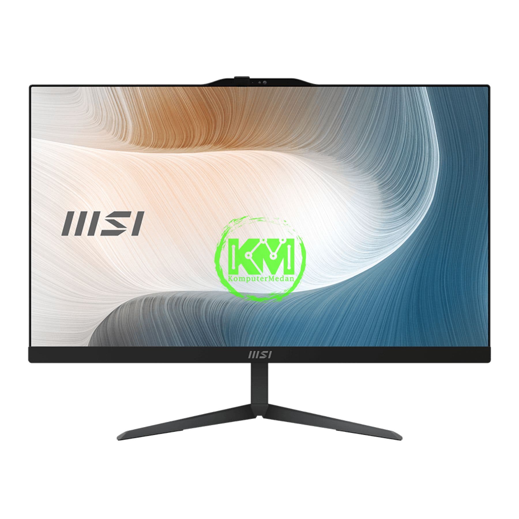 MSI 9S6-AE0711-693 MODERN AM242 12M "23.8" PC AIO - BLACK - Image 1