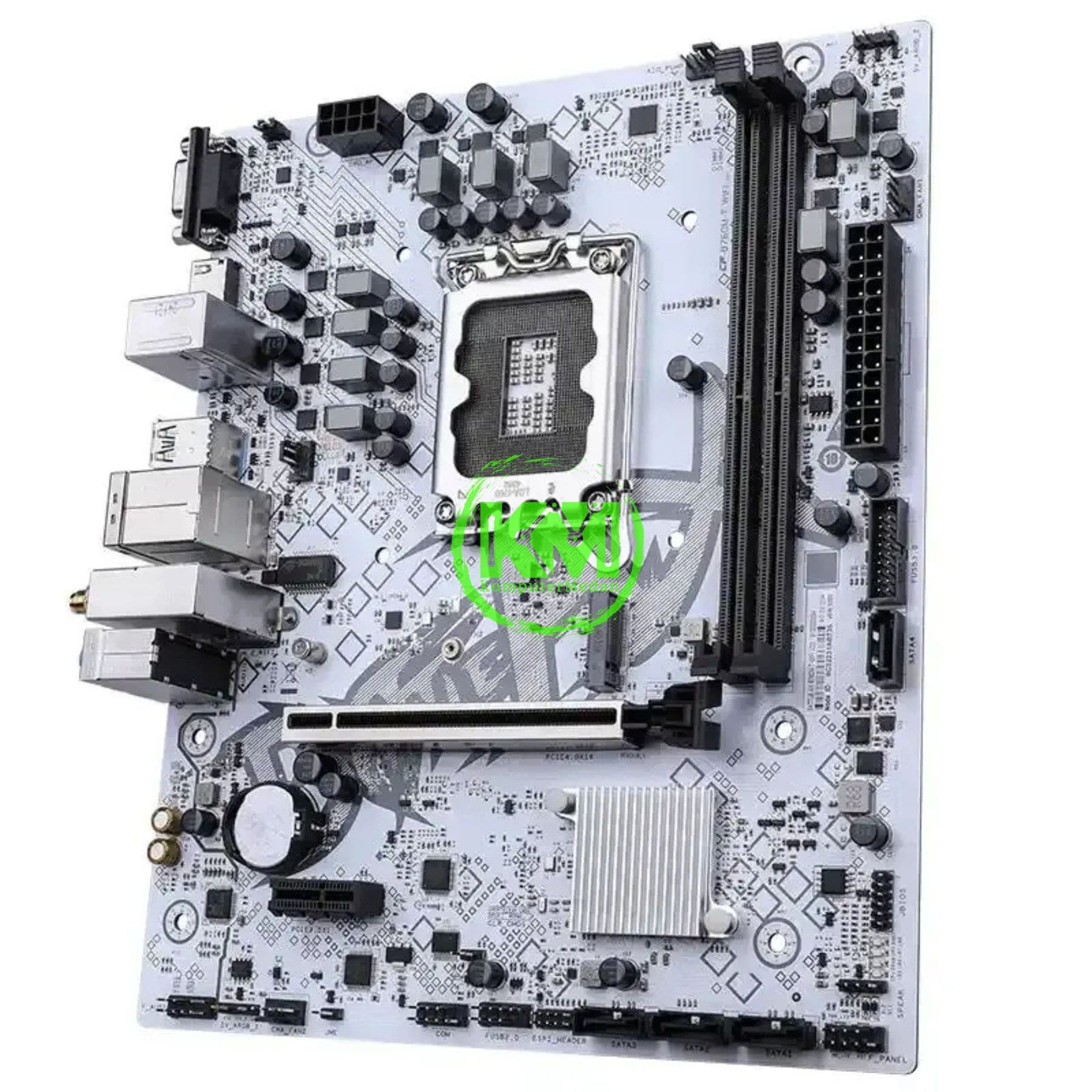 COLORFUL BATTLE AX B760M-T WIFI DDR5 V20 (FULL WHITE) MOTHERBOARD - Image 3