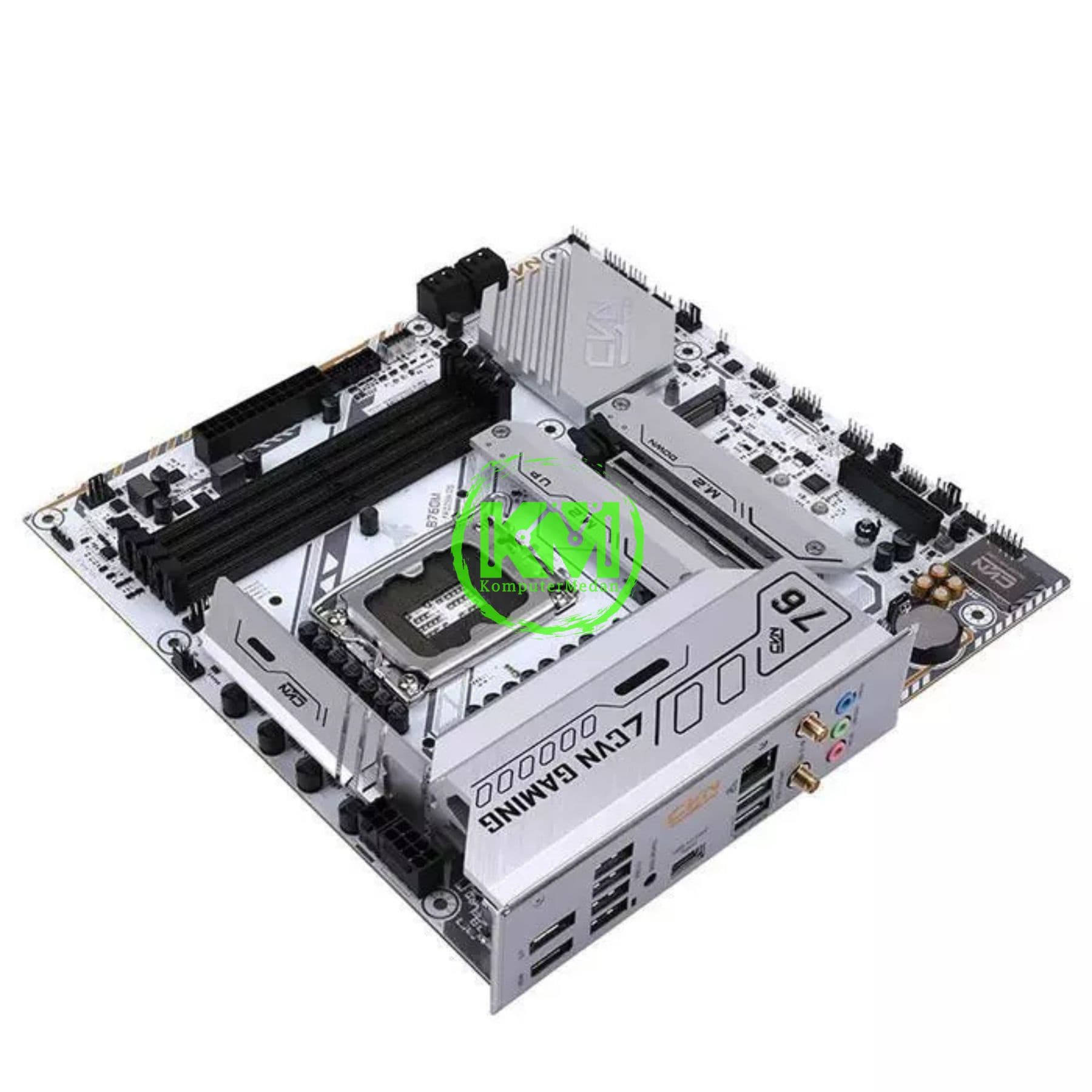 COLORFUL CVN B760M FROZEN WIFI V20 DDR5 (FULL WHITE) MOTHERBOARD - Image 4