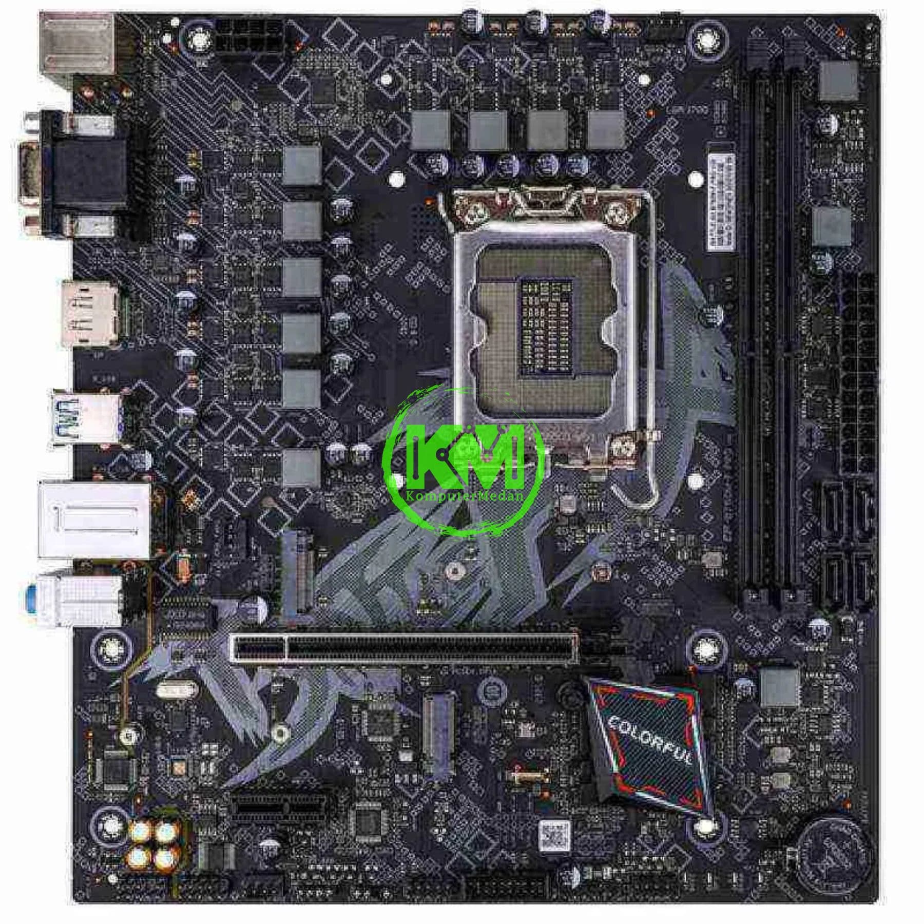 COLORFUL BATTLE-AX B760M-F V20A DDR4 (SUPPORT ARGB) MOTHERBOARD - Image 2