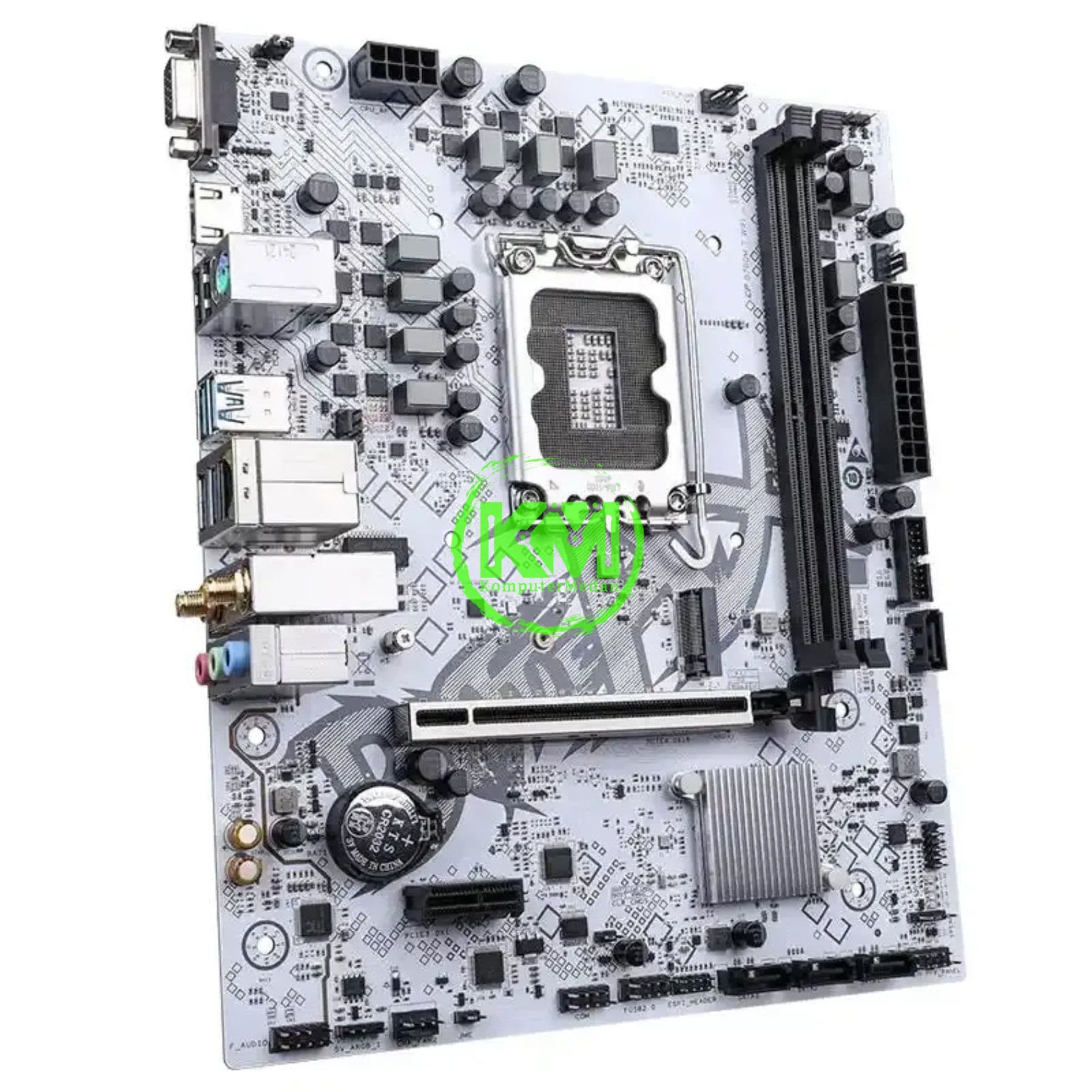COLORFUL BATTLE AX B760M-T WIFI DDR5 V20 (FULL WHITE) MOTHERBOARD - Image 4
