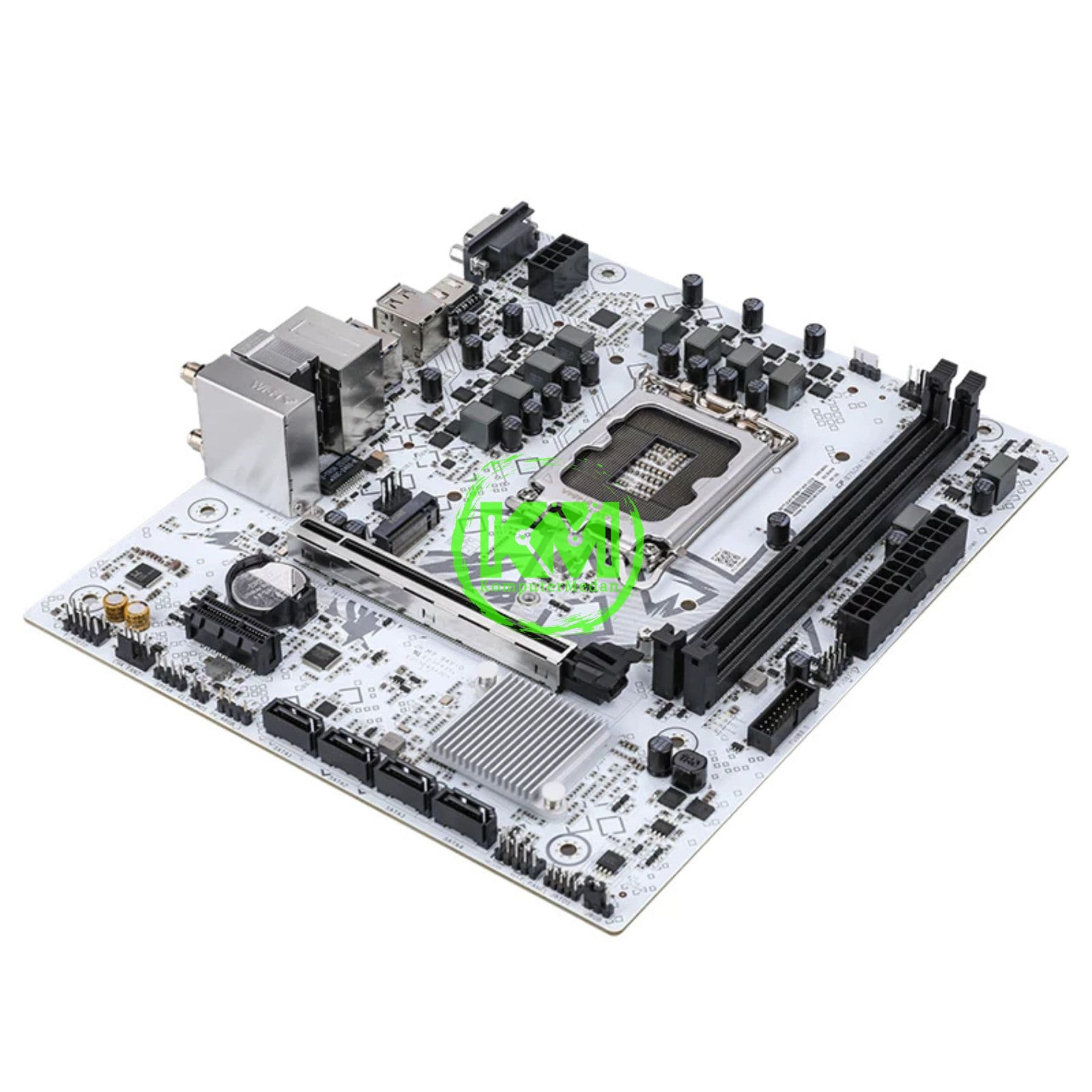 COLORFUL BATTLE AX B760M-T WIFI DDR4 V21A (FULL WHITE) MOTHERBOARD - Image 5