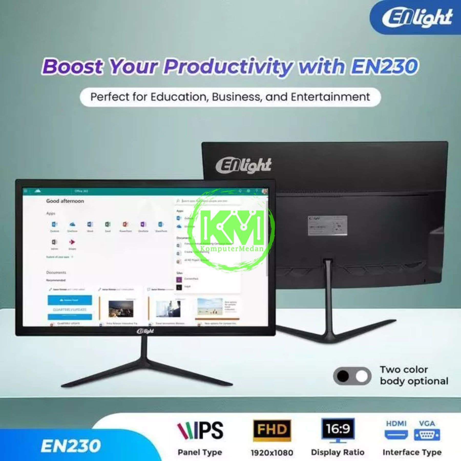 ENLIGHT EN230 (21,5") INCLUDE i3-7100 SSD M.2 PC AIO - Image 2