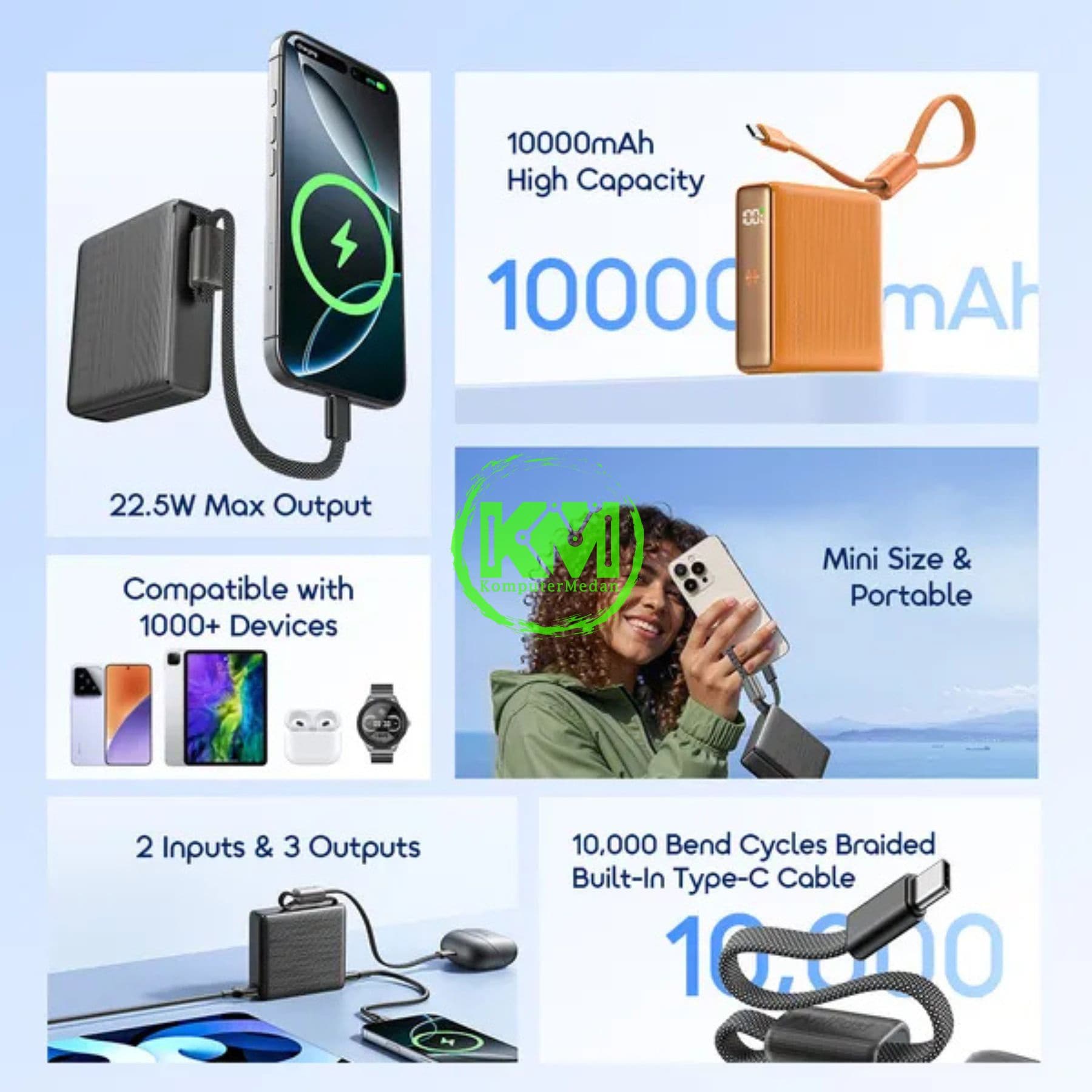 ORAIMO POWERBANK OPB-7103C - Image 3
