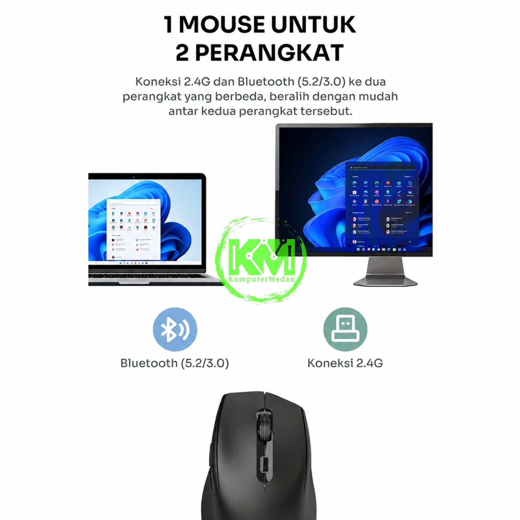 ROBOT MOUSE WIRELESS M530 - Image 2