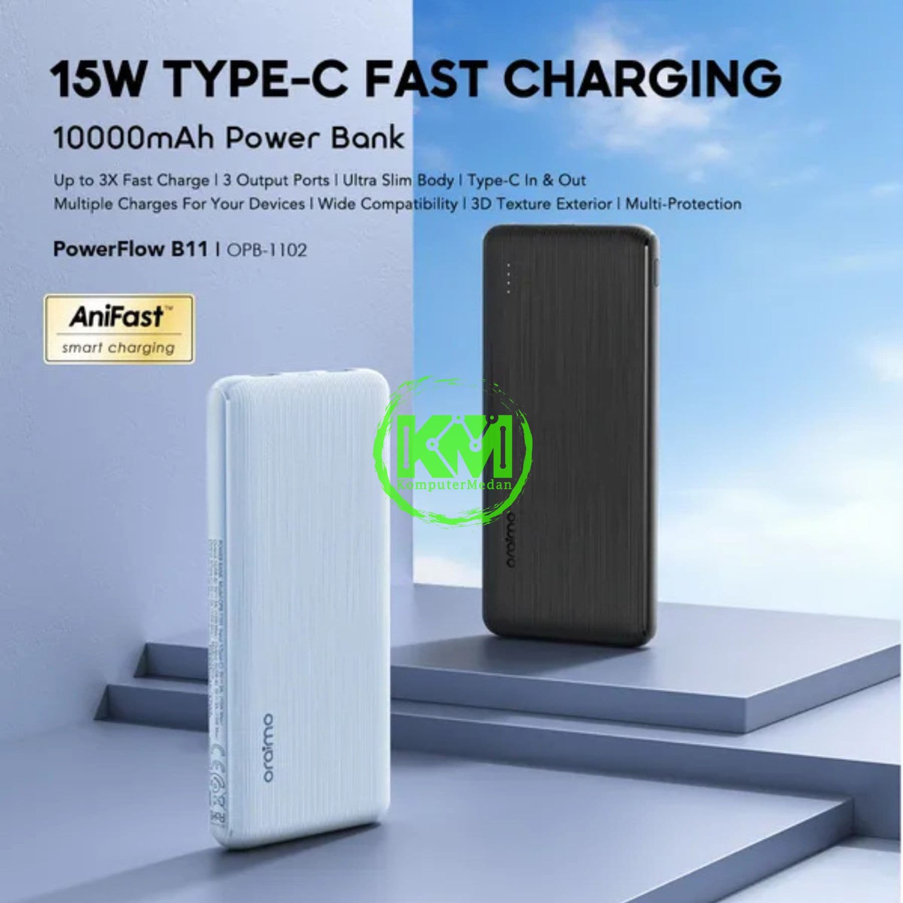 ORAIMO POWERBANK OPB-1102 - Image 2