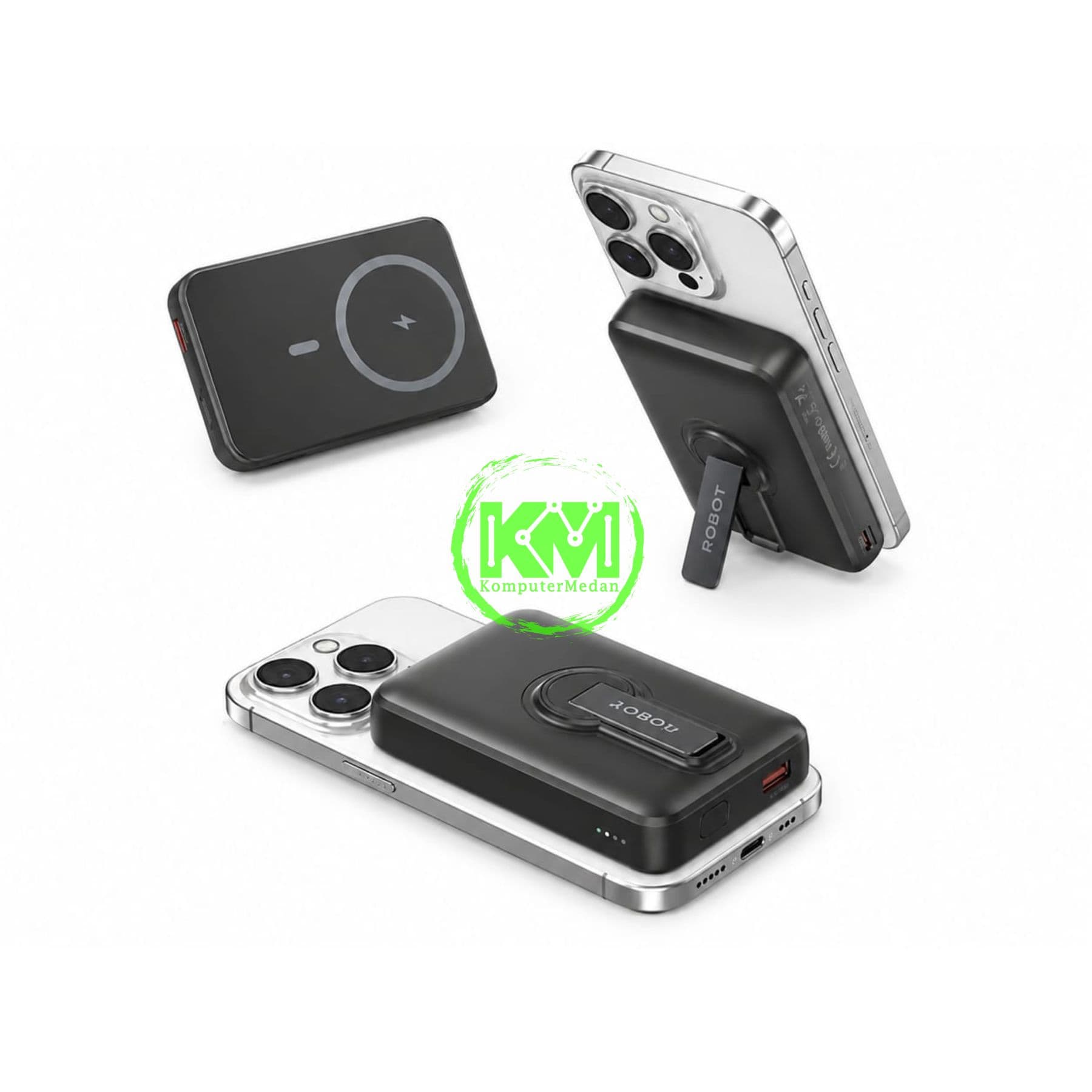 ROBOT POWER BANK RT15 MAGNETIC MAGSAFE - Image 2