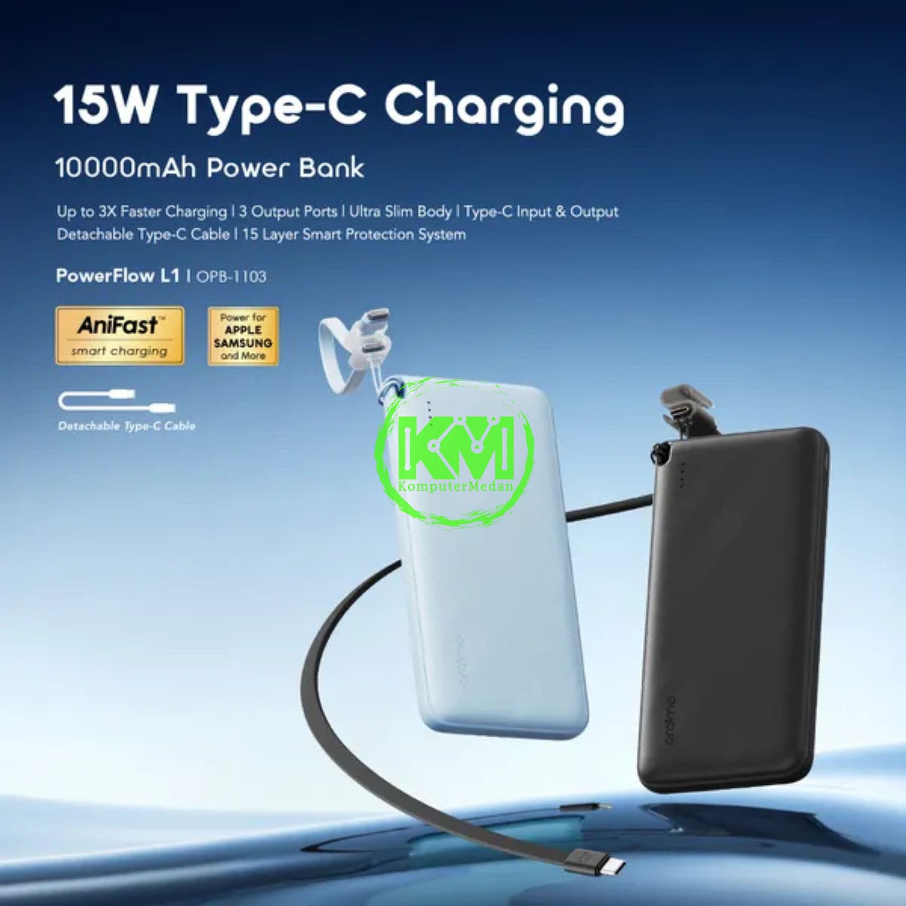 ORAIMO POWERBANK OPB-1103 - Image 2