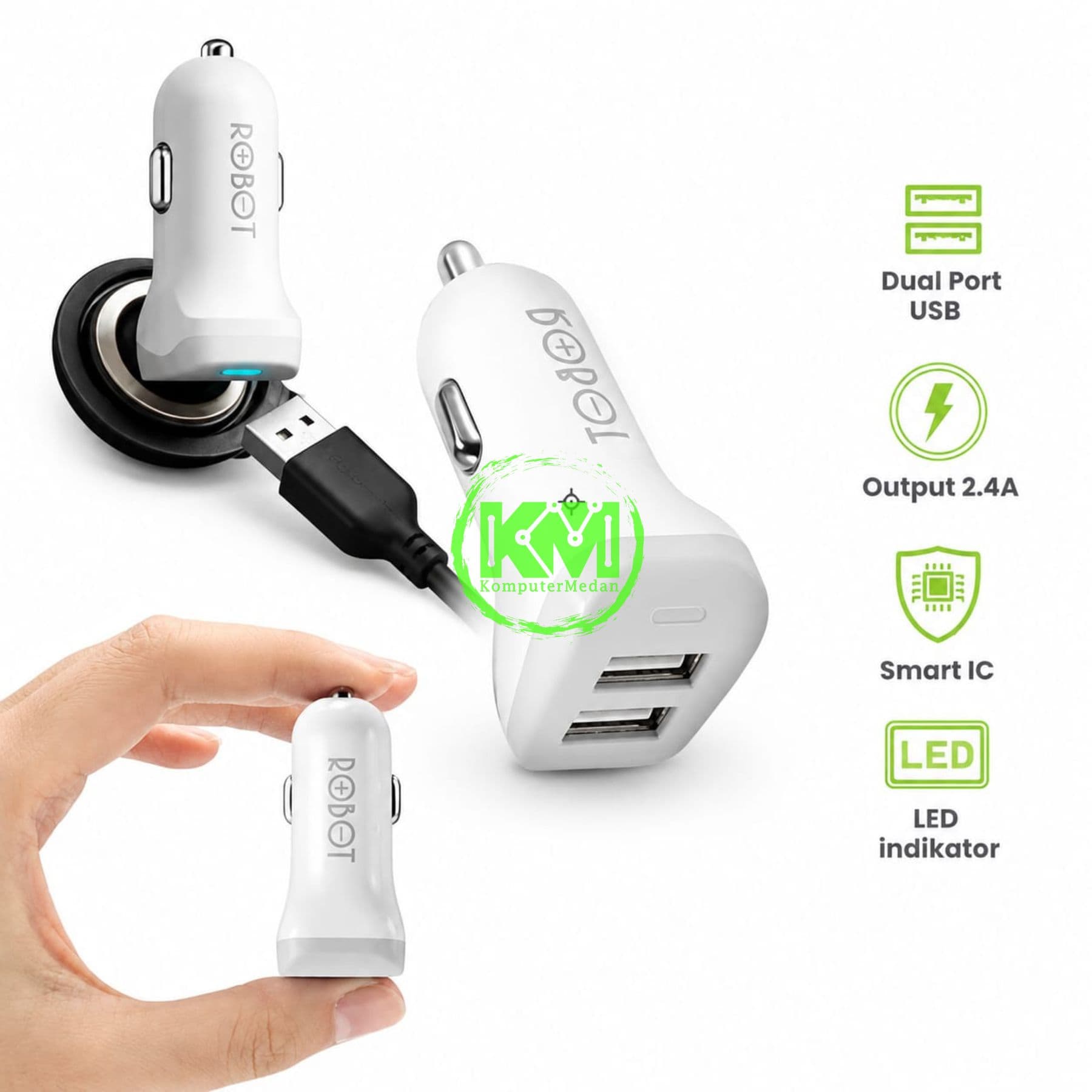 ROBOT CAR CHARGER RT C06 - Image 3
