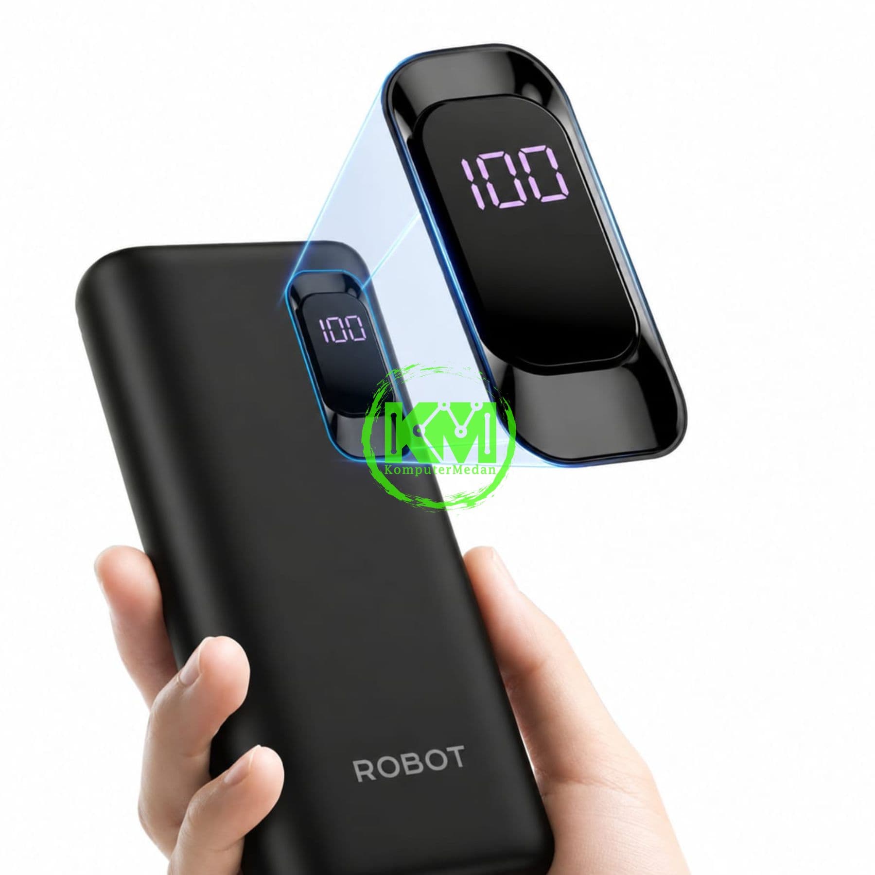 ROBOT POWER BANK RT102 LED DIGITAL - Image 2