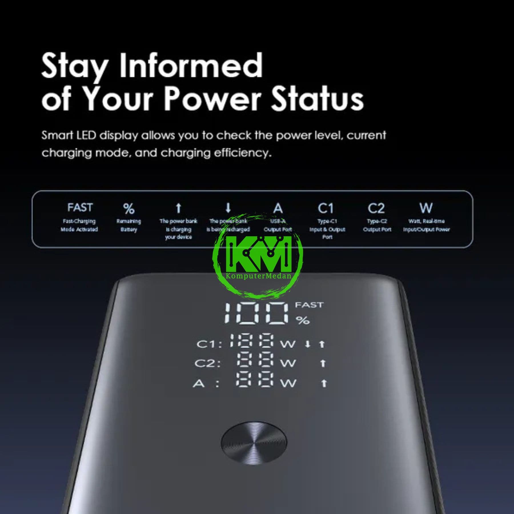 ORAIMO POWERBANK OPB-727SQ - Image 5