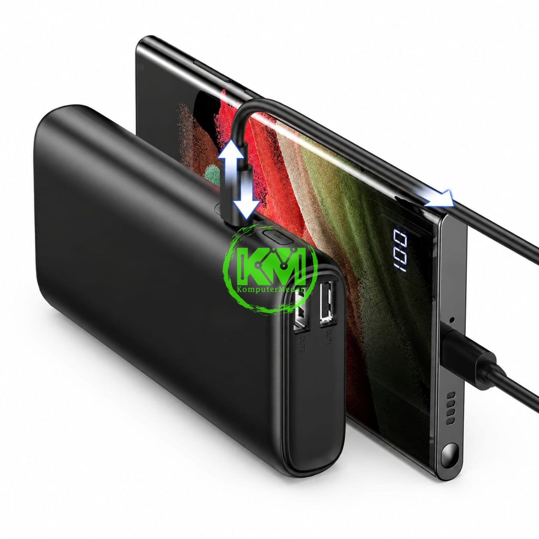 ROBOT POWER BANK RT102 LED DIGITAL - Image 4