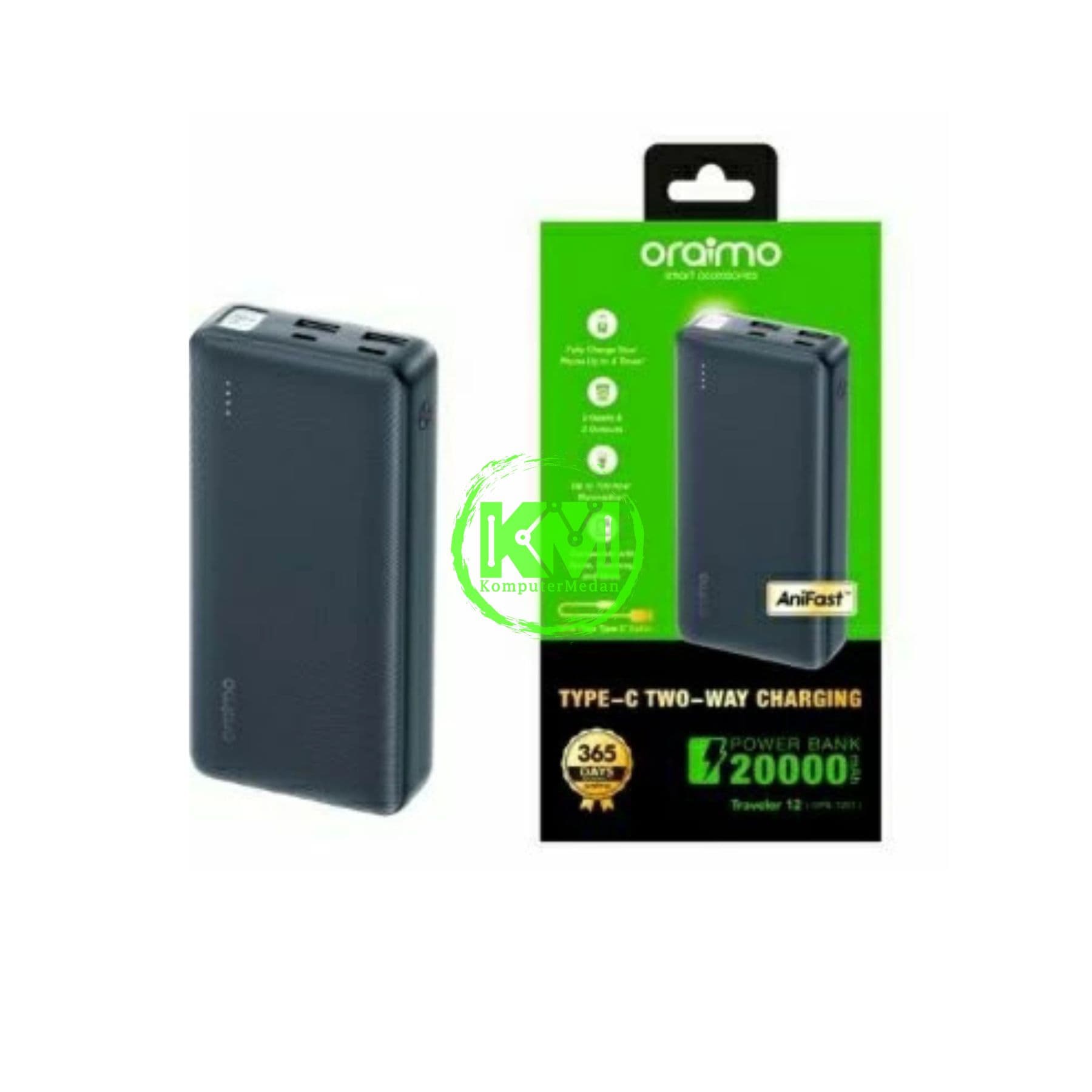 ORAIMO POWERBANK OPB-1201P - Image 1