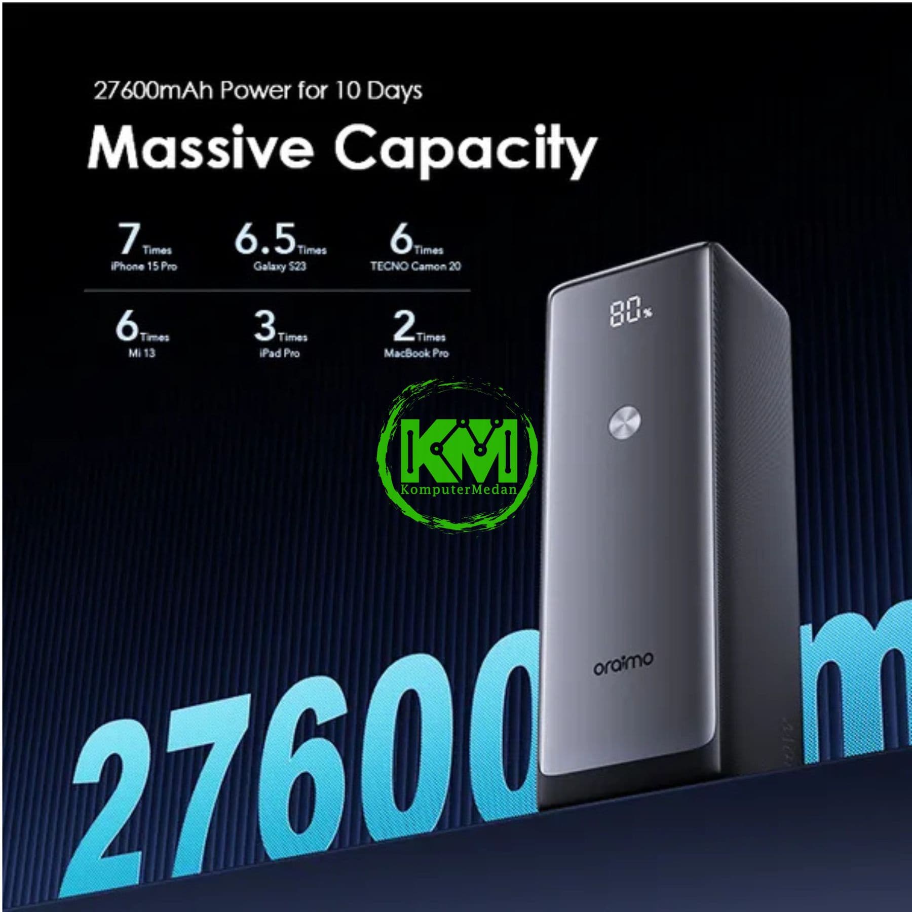 ORAIMO POWERBANK OPB-727SQ - Image 2