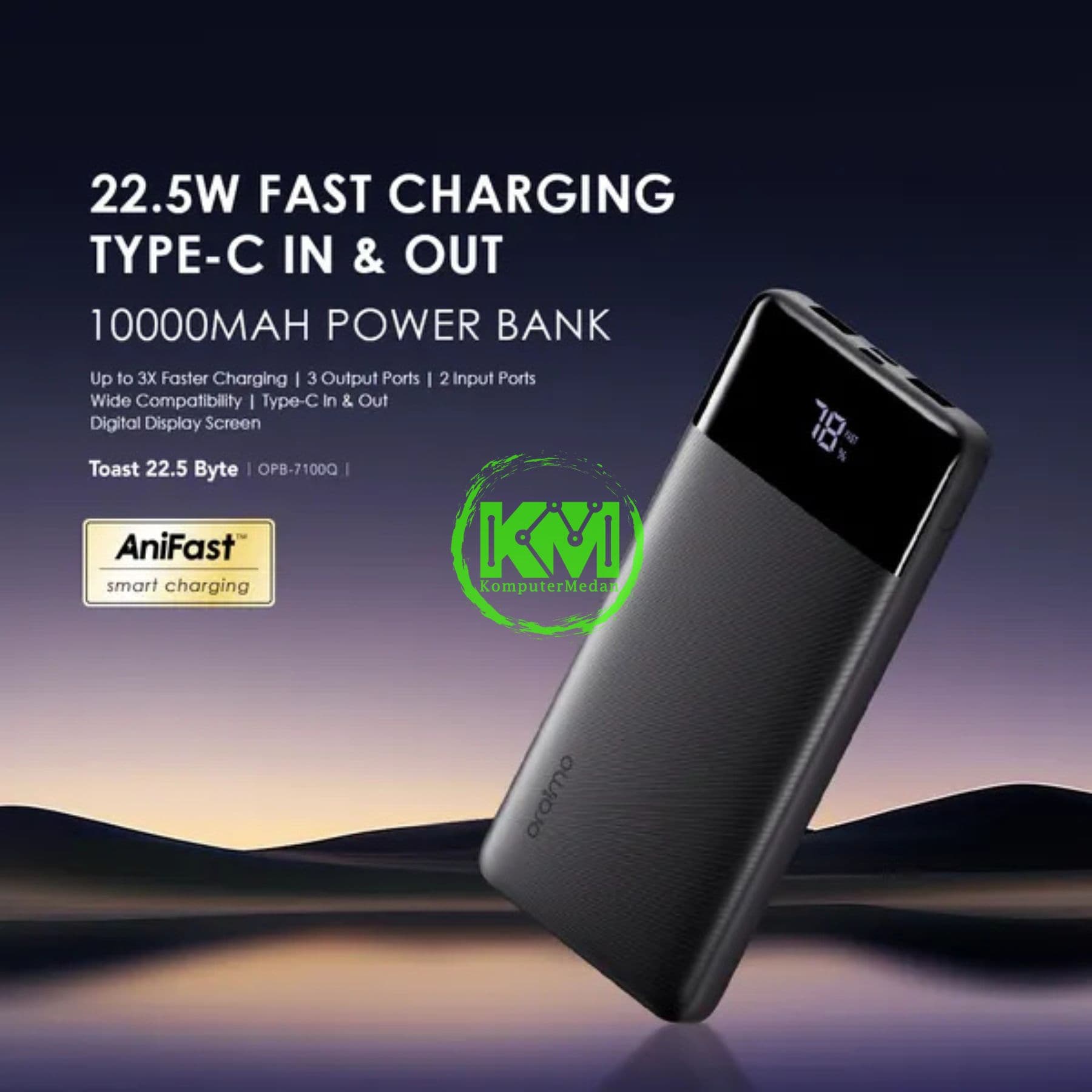 ORAIMO POWERBANK OPB-7100Q - Image 2