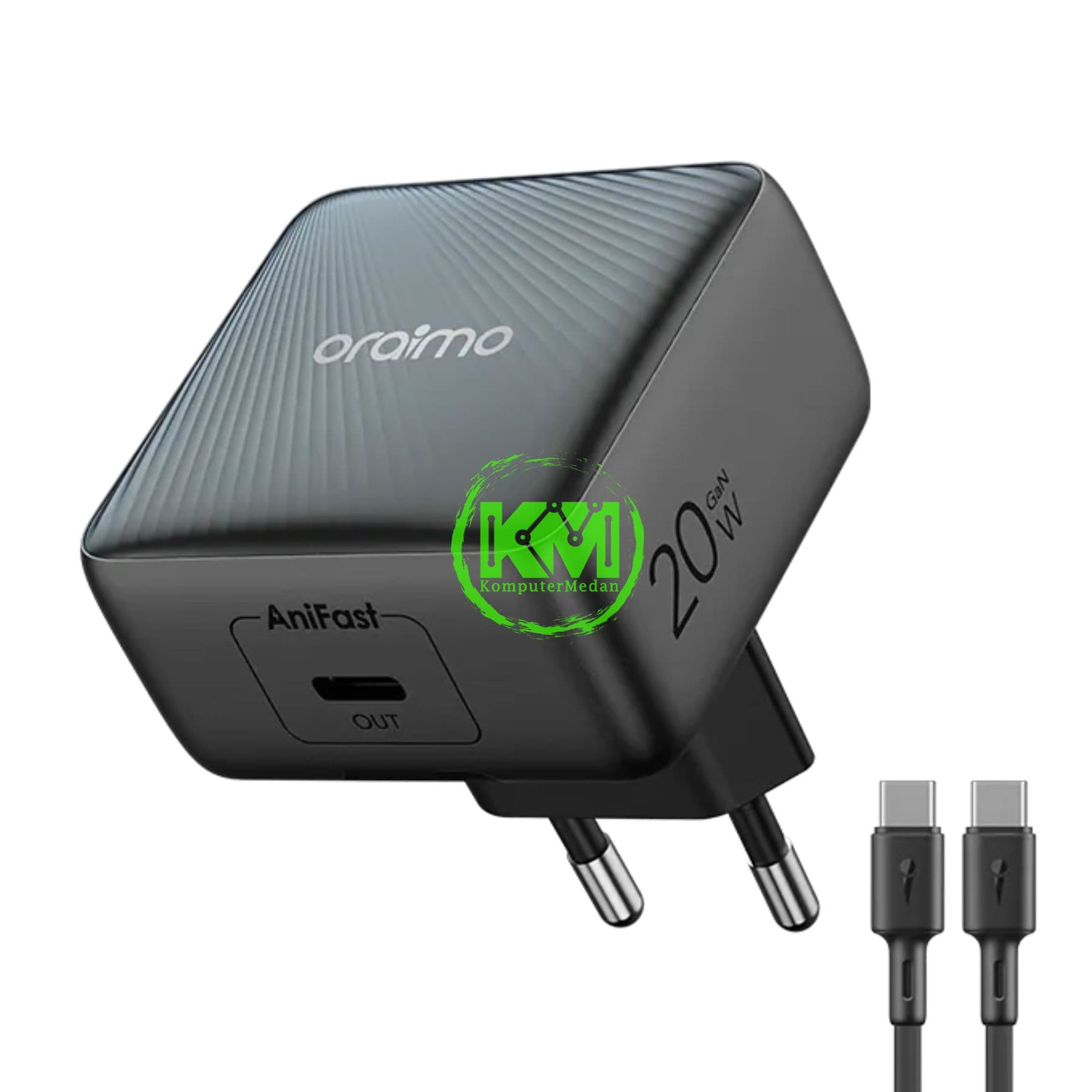 ORAIMO CHARGER OCW-5201E B/W - BLACK - Image 2