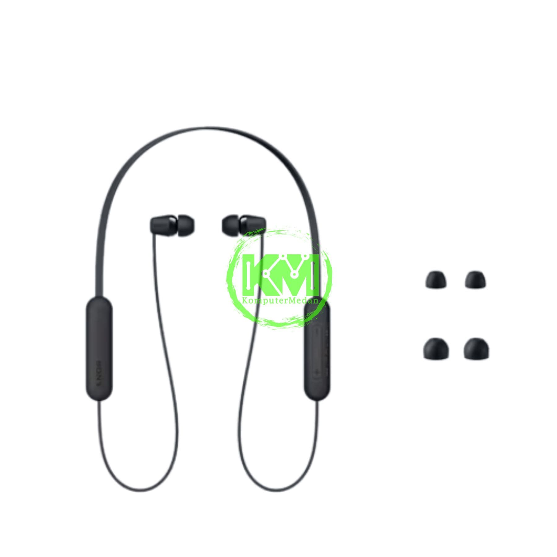 SONY WI-C100 IN-EAR WIRELESS HEADPHONE /BZ E - BLACK - Image 4