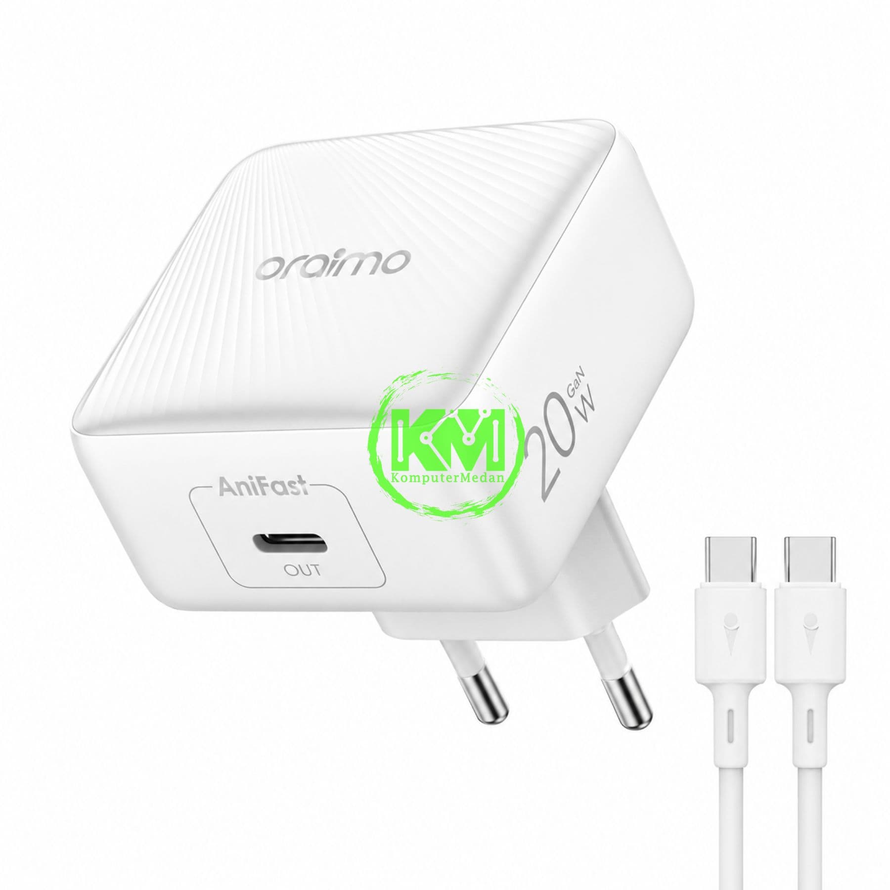 ORAIMO CHARGER OCW-5201E B/W - WHITE - Image 2