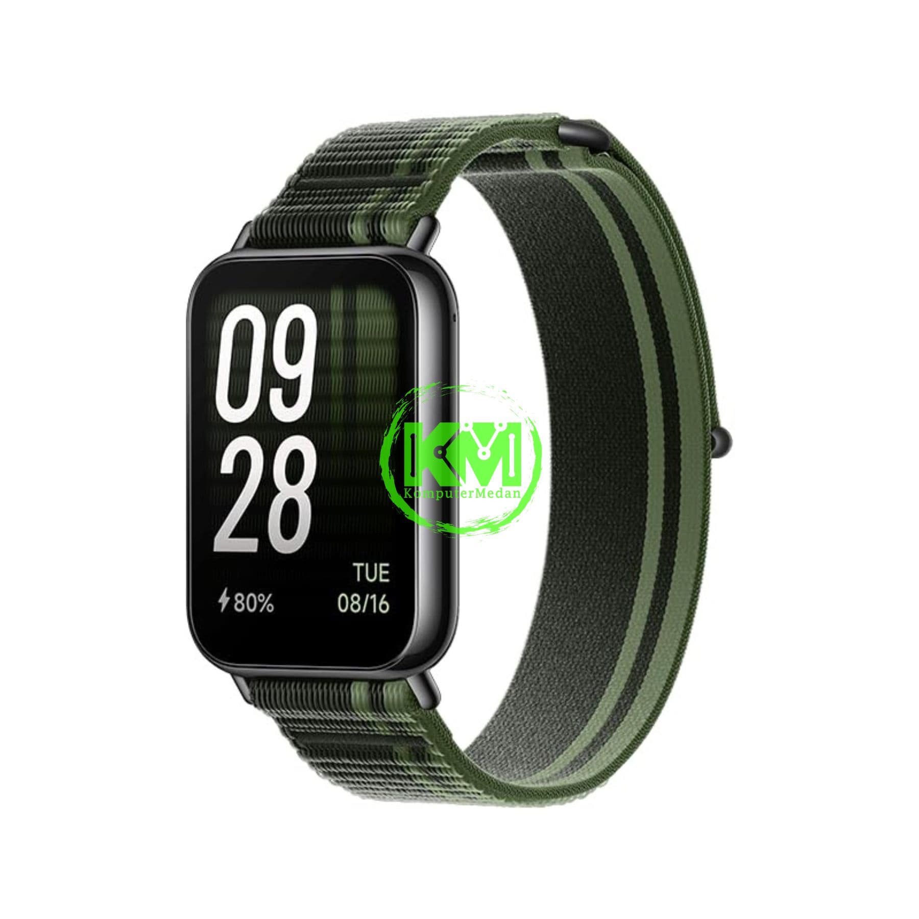 XIAOMI BRAIDED QUICK RELEASE STRAP OLIVE GREEN