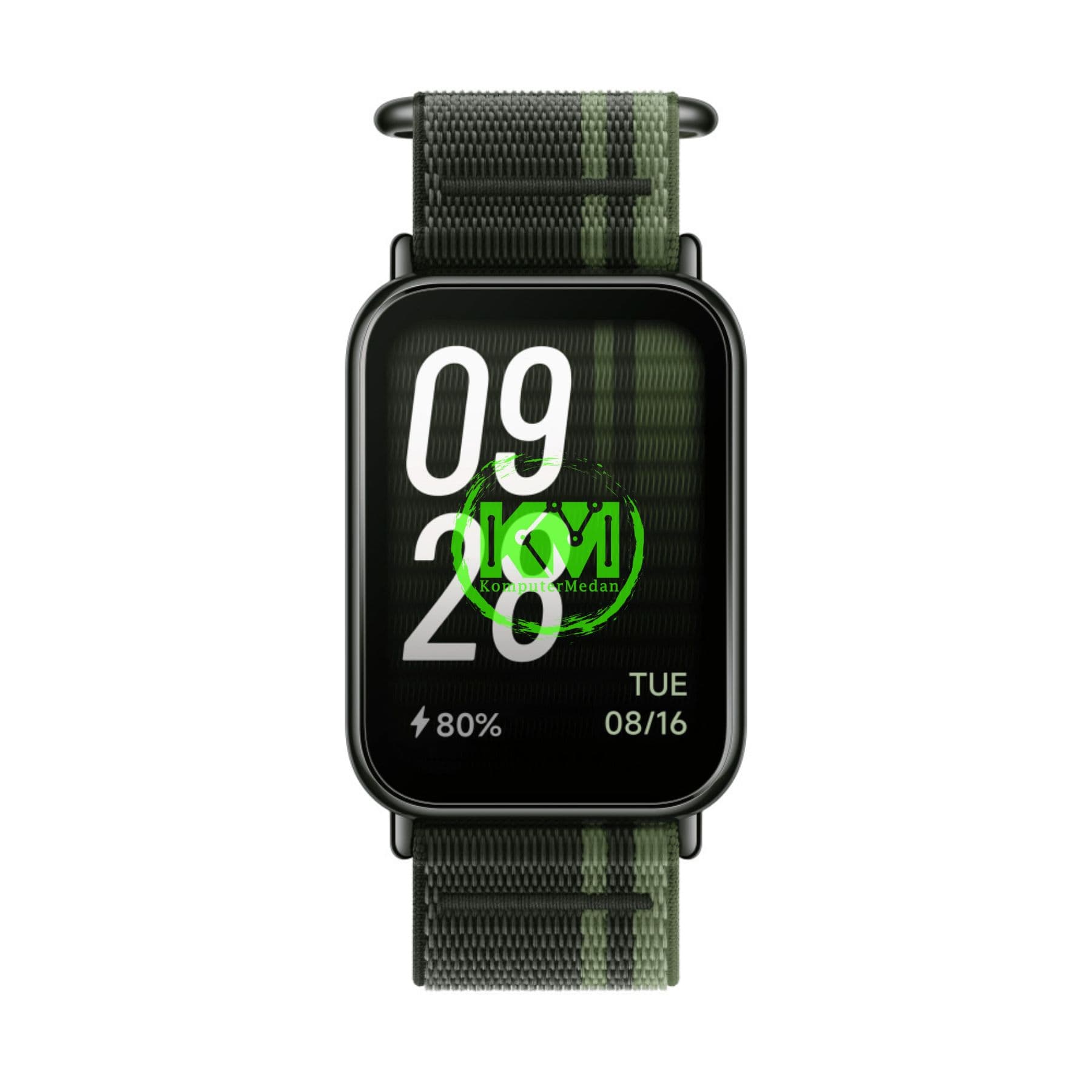 XIAOMI BRAIDED QUICK RELEASE STRAP OLIVE GREEN - Image 2