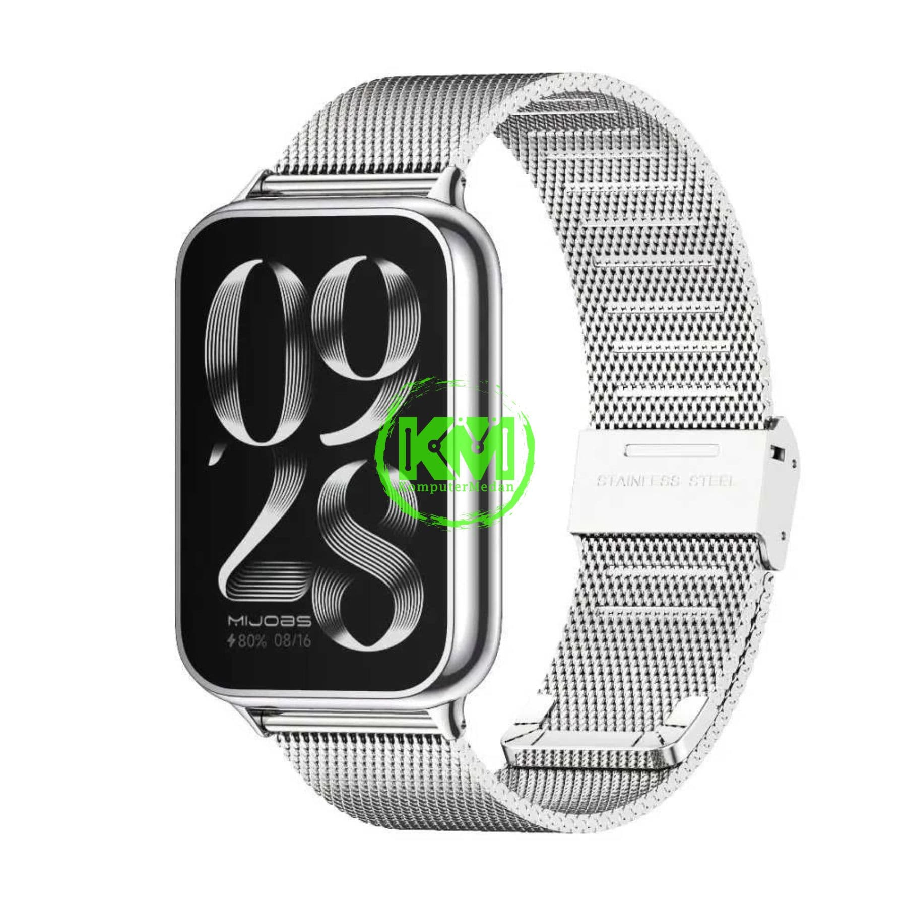 XIAOMI MILANESE QUICK RELEASE STRAP SILVER - Image 1