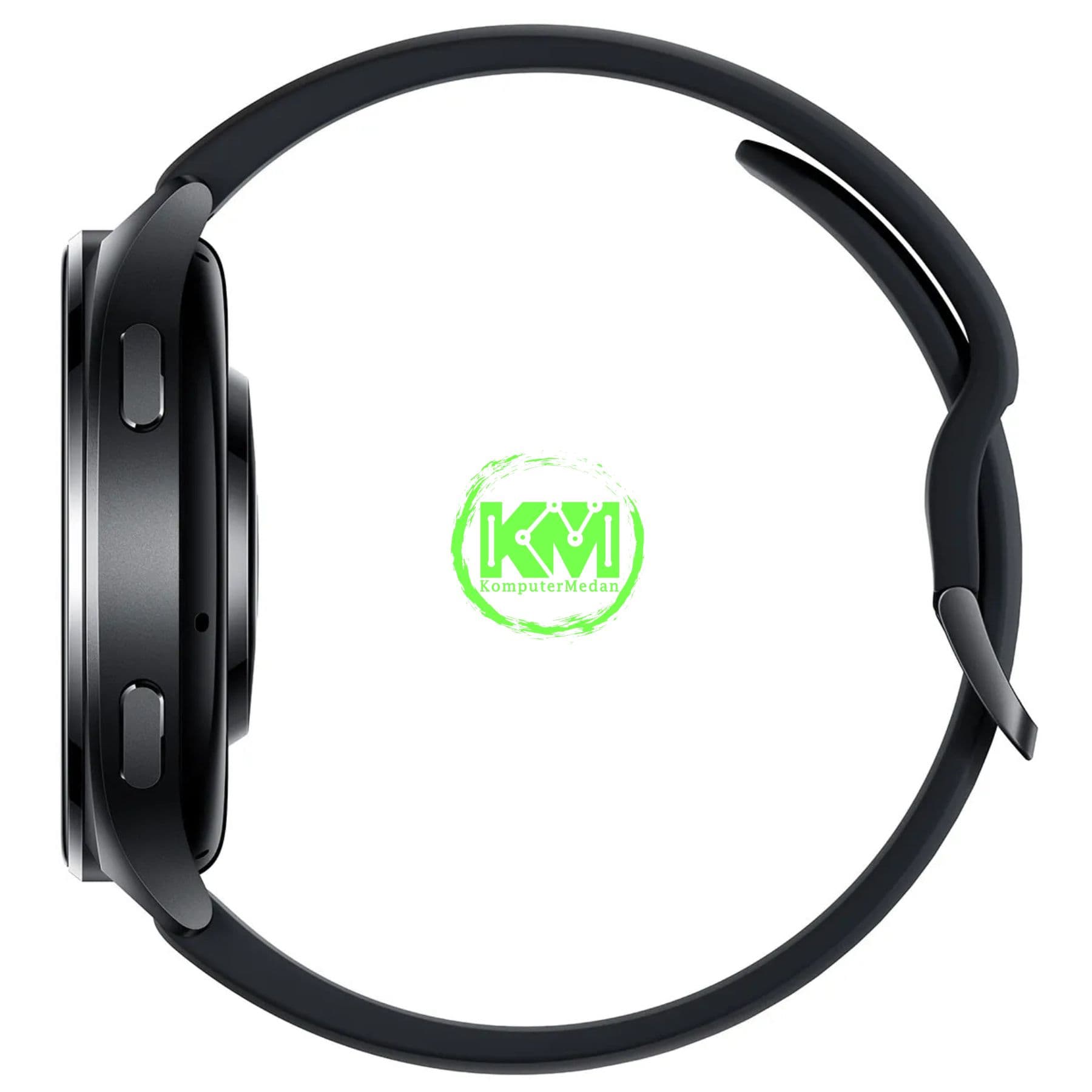 XIAOMI WATCH 2 BLACK CASE WITH BLACK TPU STRAP - Image 4