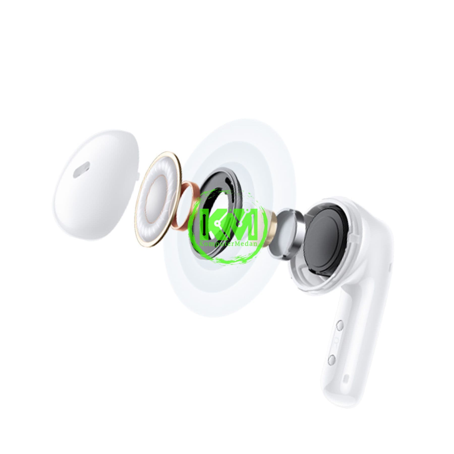 XIAOMI REDMI BUDS 6 ACTIVE - WHITE - Image 5