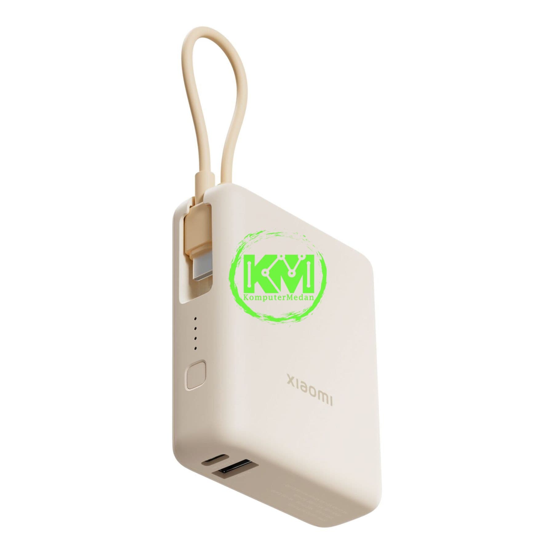 XIAOMI 33W POWERBANK 10000MAH ( INTEGRATED CABLE ) TAN TH - Image 3