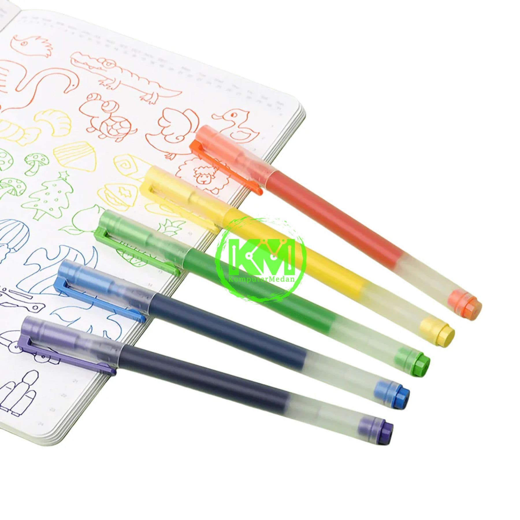 XIAOMI HIGH-CAPACITY GEL PEN ( 5-PACK) - Image 3