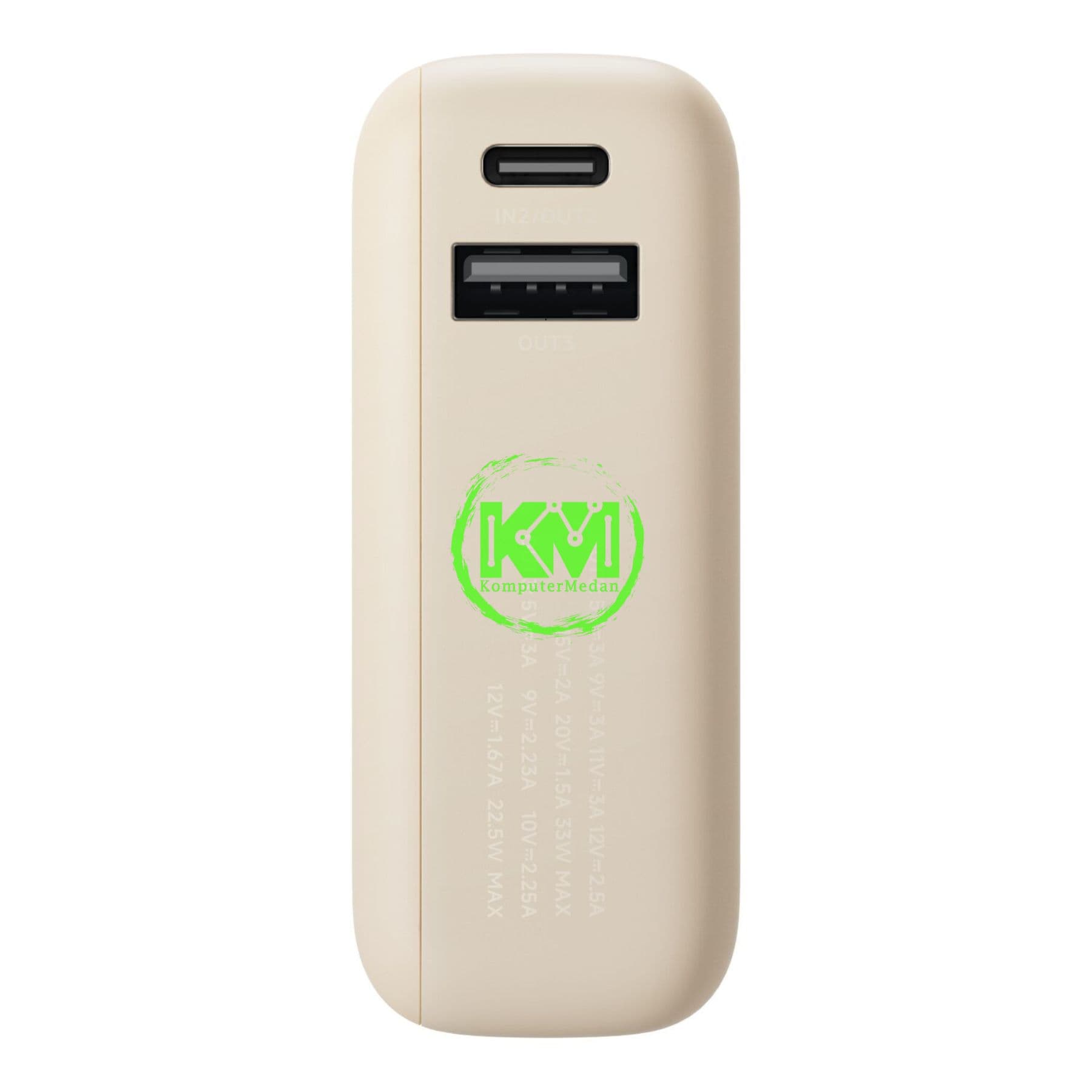 XIAOMI 33W POWERBANK 10000MAH ( INTEGRATED CABLE ) TAN TH - Image 8