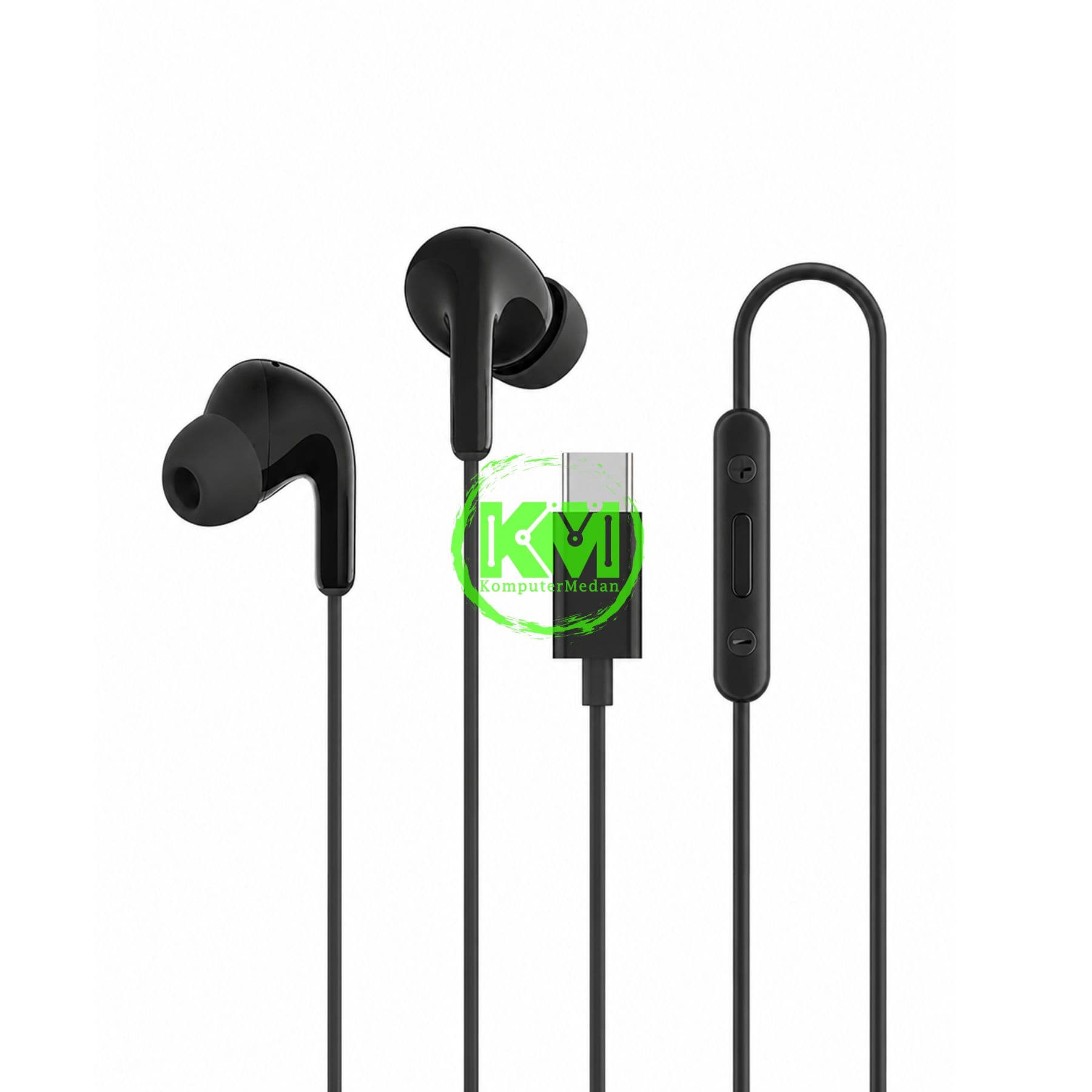 XIAOMI TYPE-C EARPHONES - BLACK - Image 1
